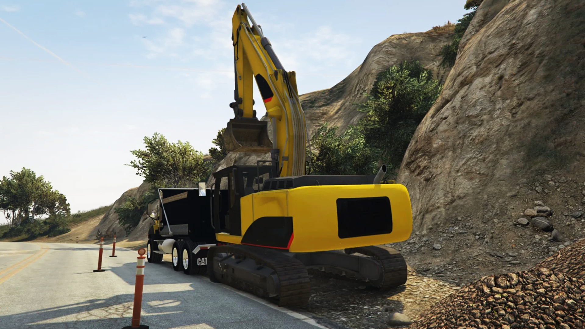 اسکرین شات 4 بازی Excavator Simulator: Truck Pro