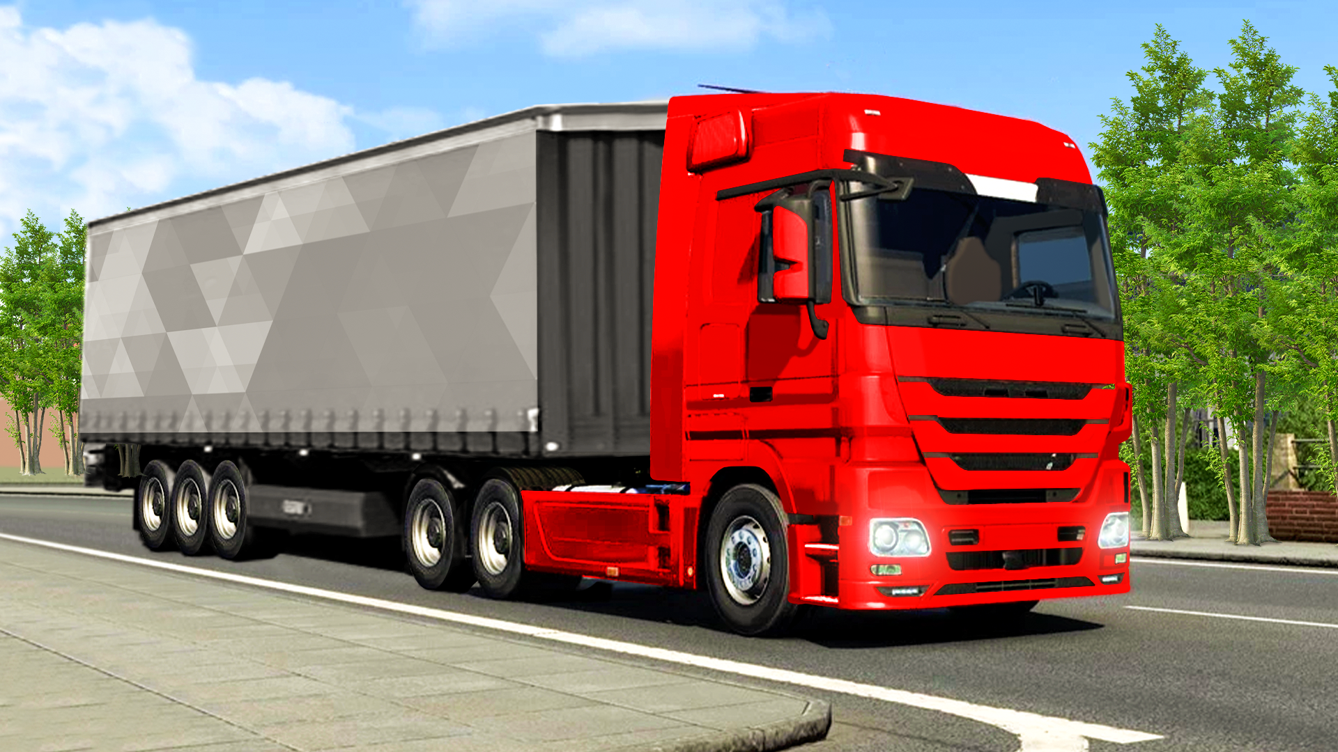 اسکرین شات 2 بازی Euro Truck Driver Simulator 3D