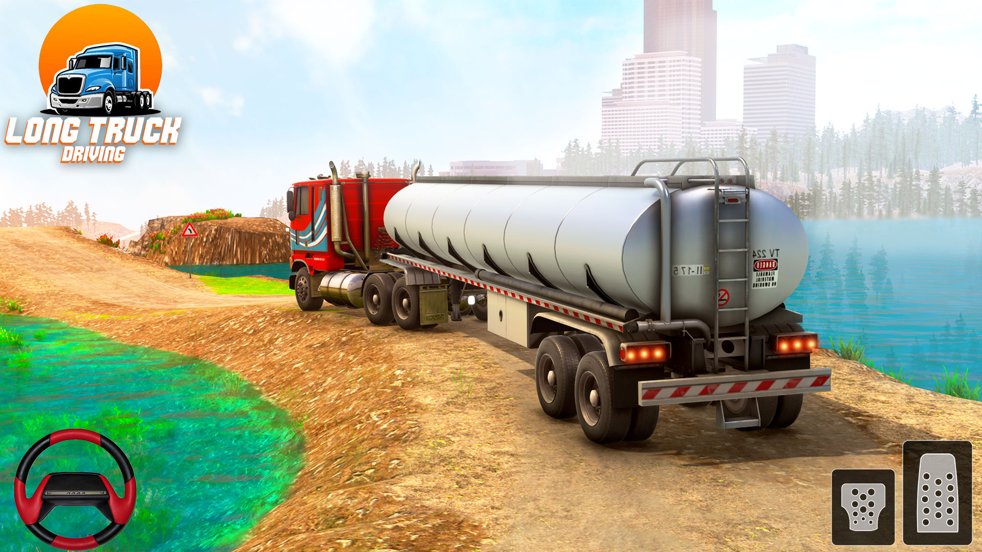 اسکرین شات 5 بازی Oil Tanker - Truck Driving