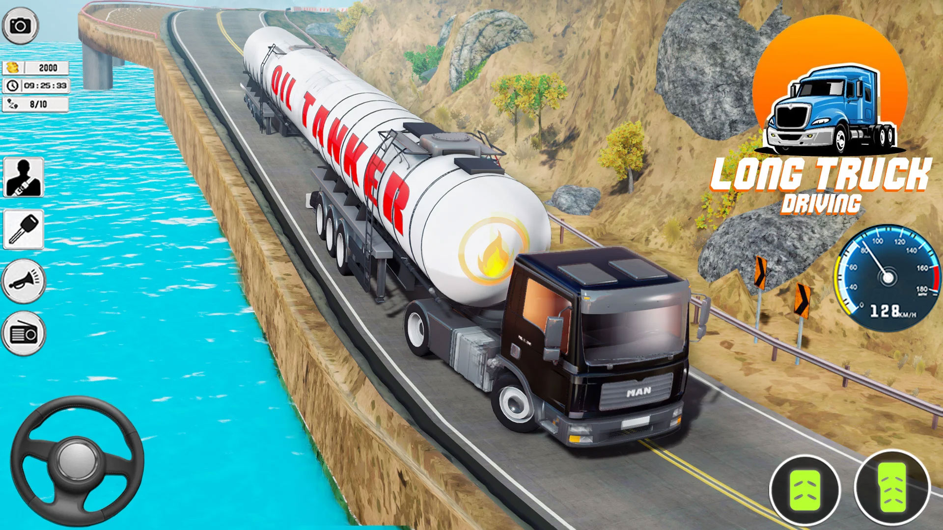اسکرین شات 1 بازی Oil Tanker - Truck Driving
