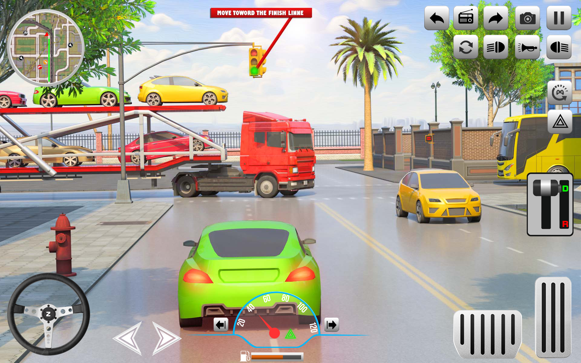 اسکرین شات 5 برنامه Zmmy Truck Game: Truck Driver