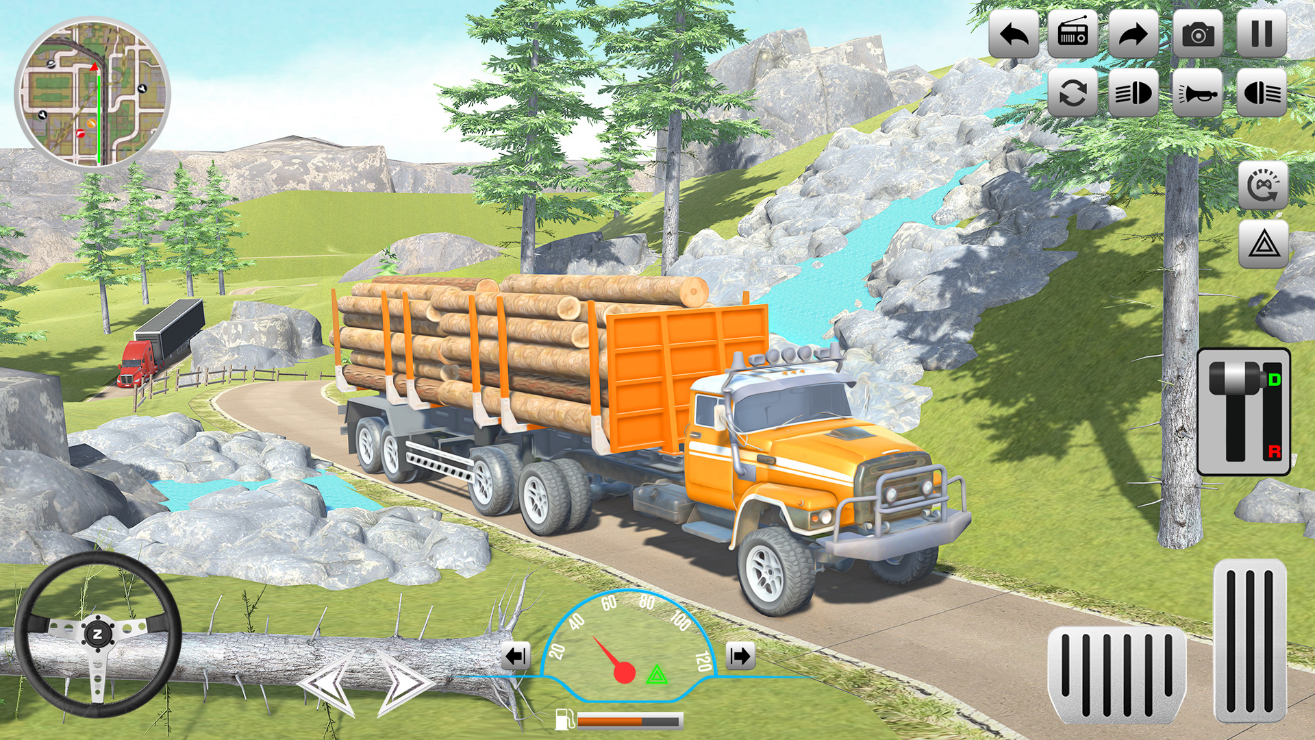 اسکرین شات 6 برنامه Zmmy Truck Game: Truck Driver