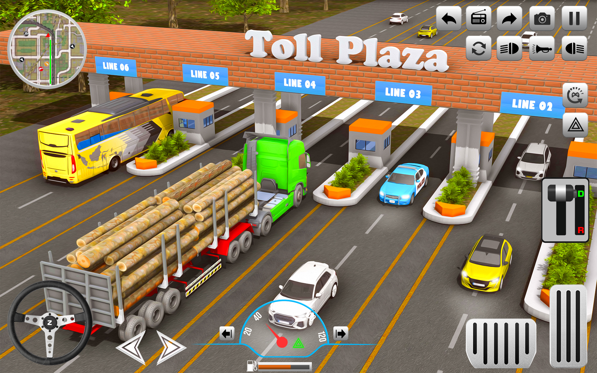 اسکرین شات 4 برنامه Zmmy Truck Game: Truck Driver