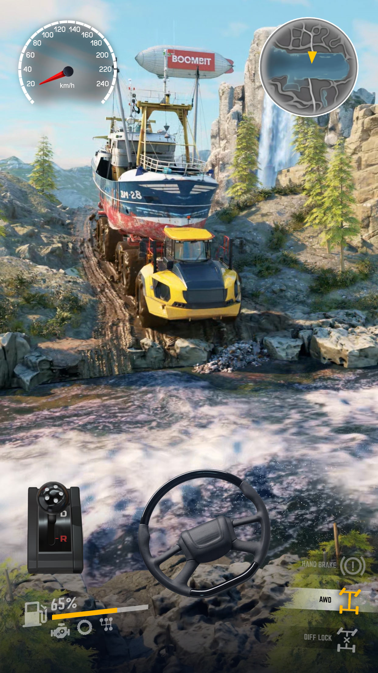 اسکرین شات 1 بازی Truck Transport Simulator