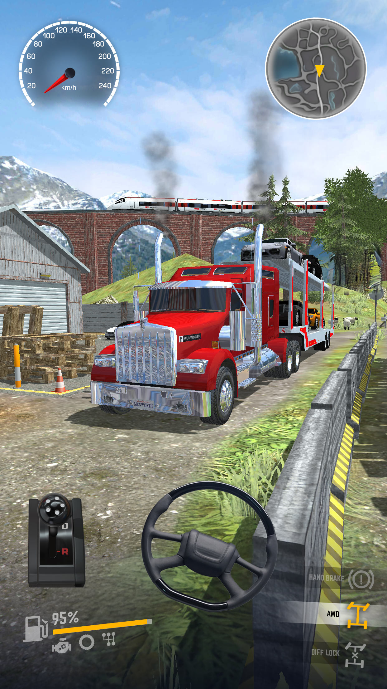 اسکرین شات 5 بازی Truck Transport Simulator