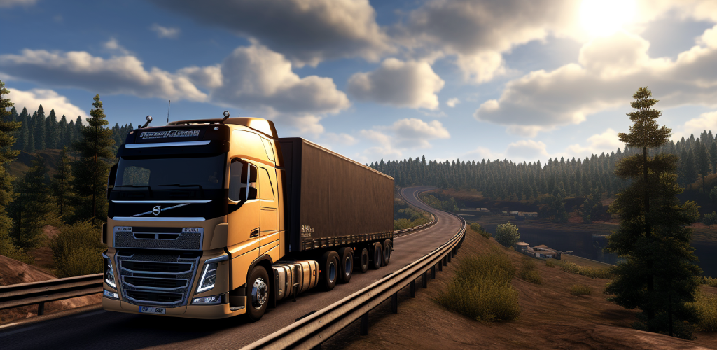 اسکرین شات 6 بازی Truck Simulator : Truck Game
