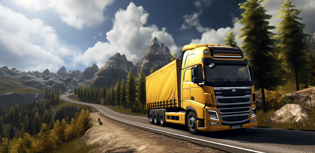 اسکرین شات 4 بازی Truck Simulator : Truck Game