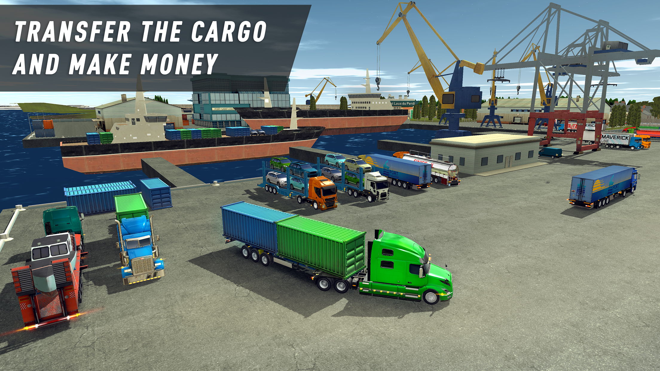 اسکرین شات 6 بازی Truck World Simulator 2024