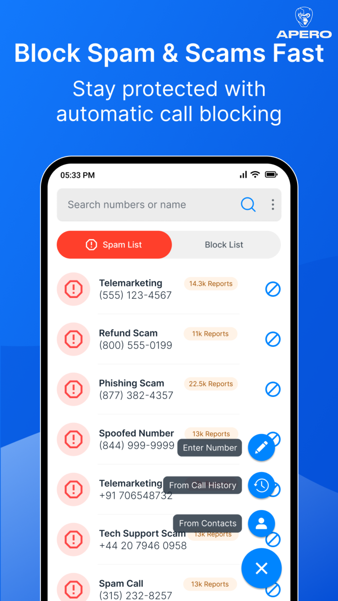 اسکرین شات 6 برنامه Show Caller ID & Spam Blocker