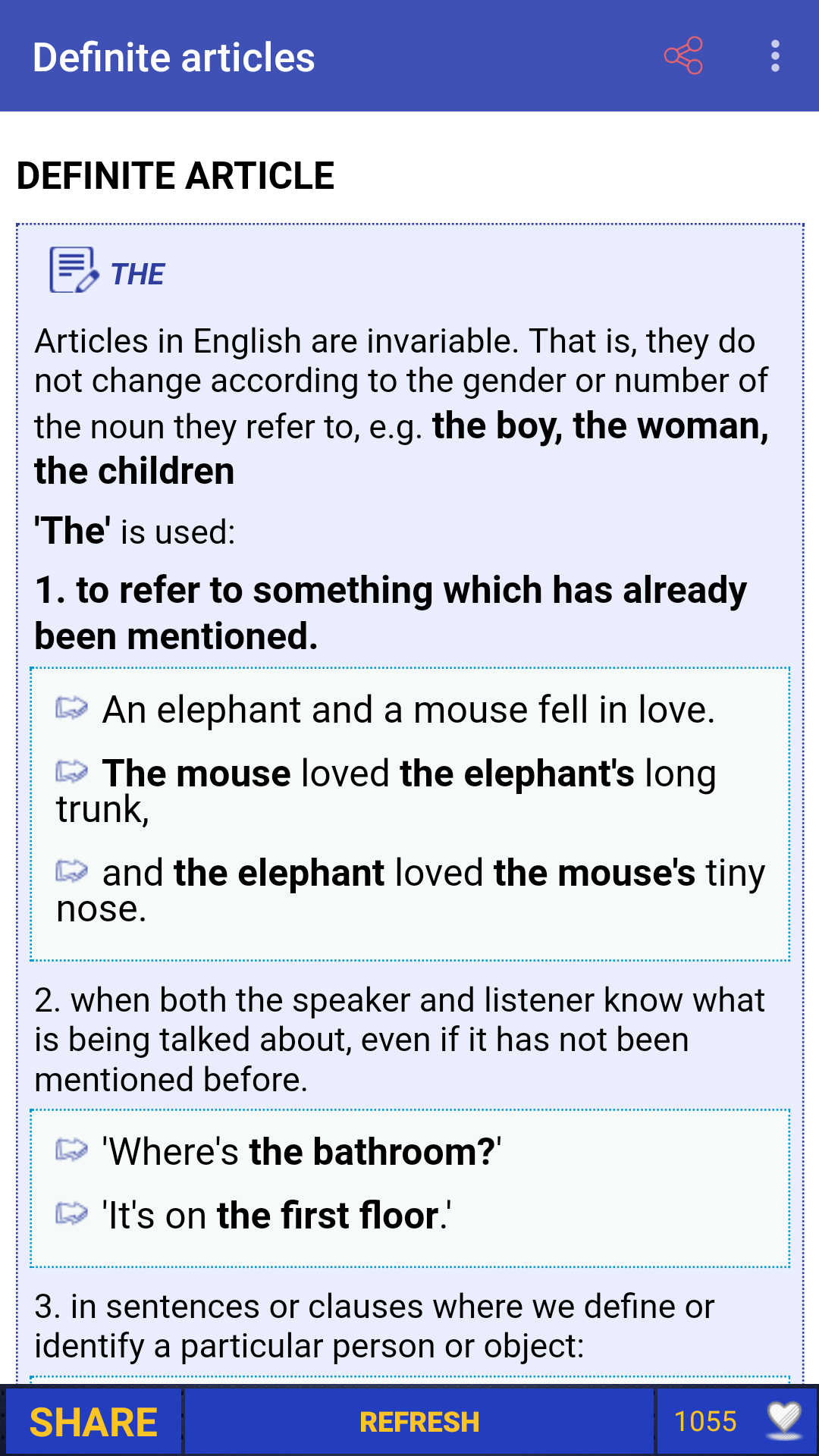 اسکرین شات 1 برنامه English Grammar in Use & Test