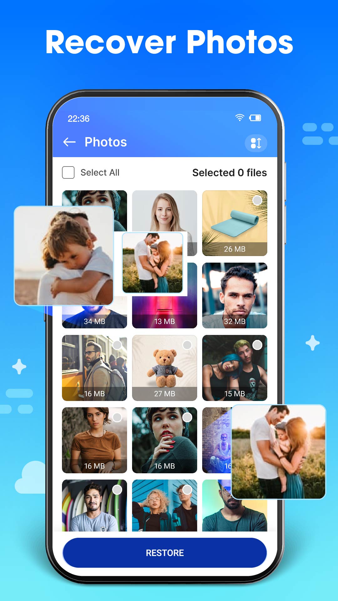 اسکرین شات 3 برنامه File Recovery, Photo Recovery