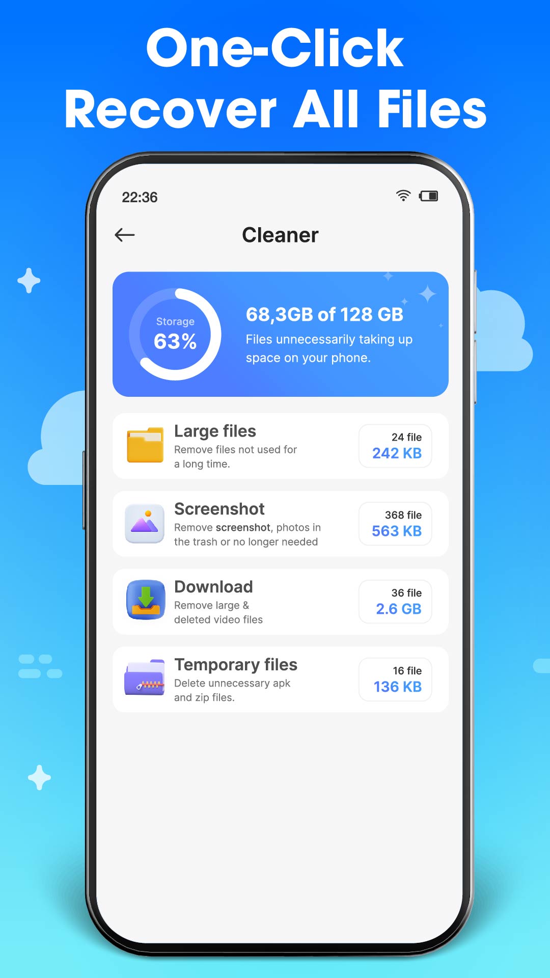 اسکرین شات 2 برنامه File Recovery, Photo Recovery
