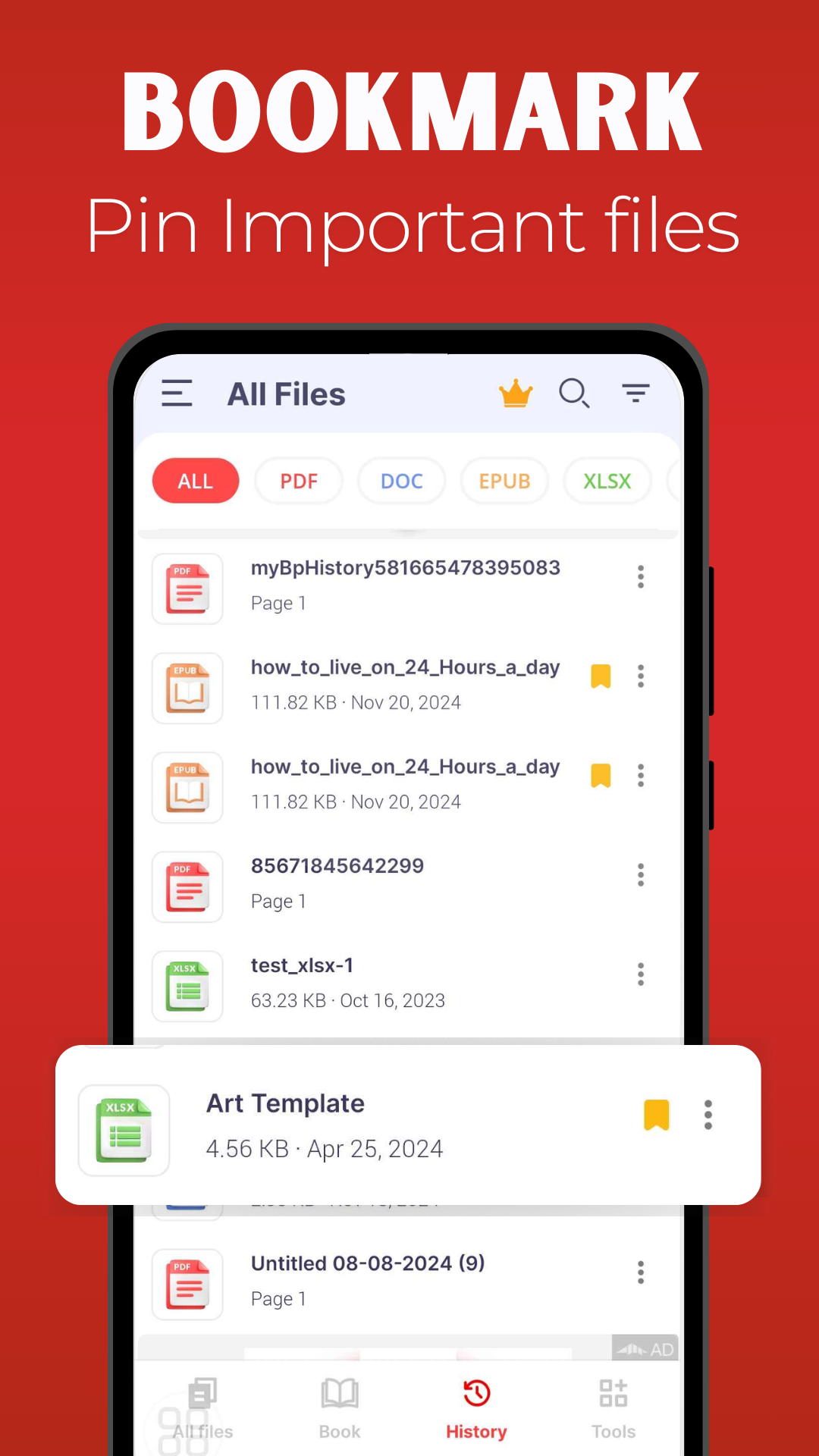 اسکرین شات 6 برنامه PDF Reader: Ebook PDFs Reader