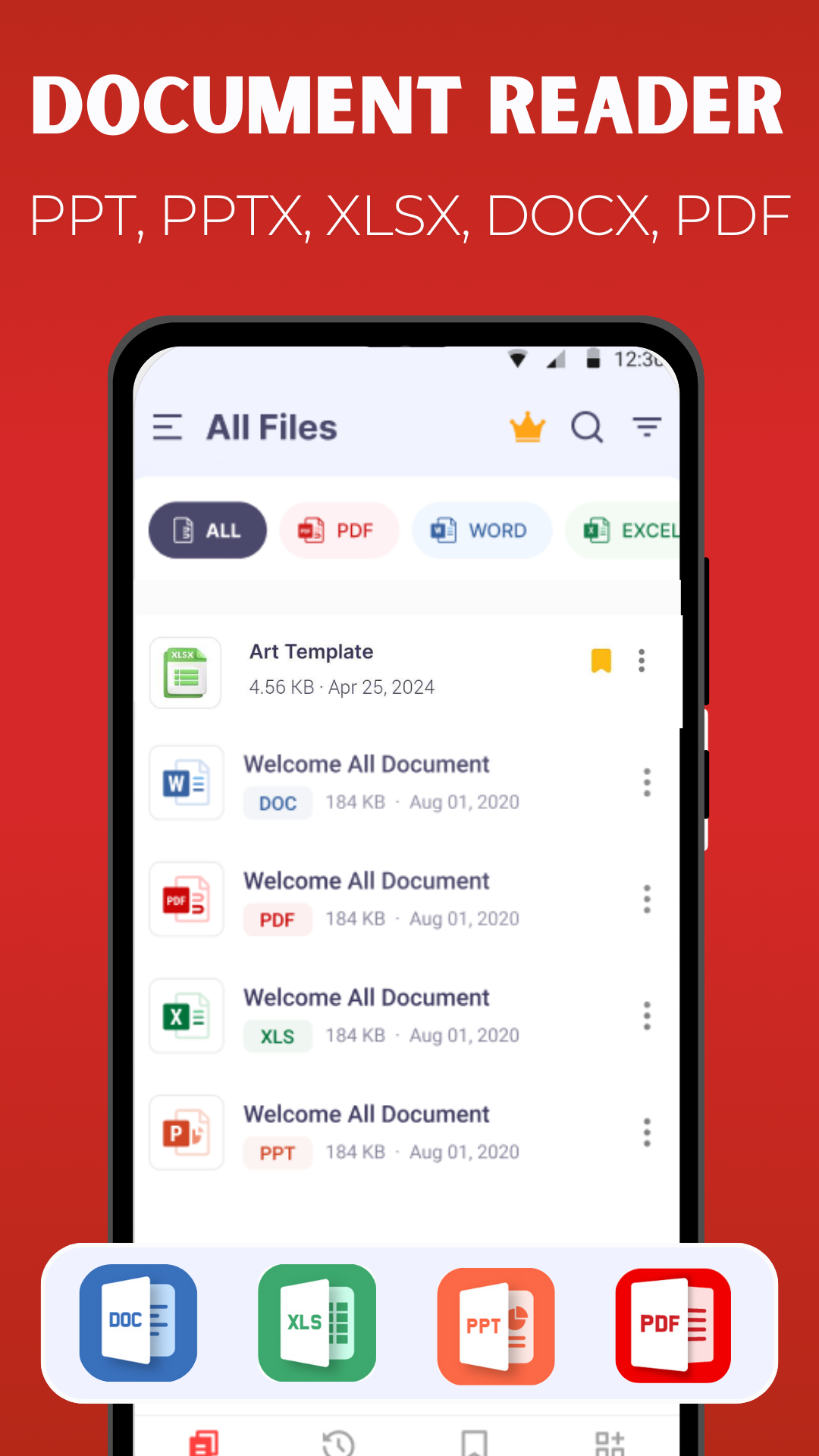 اسکرین شات 2 برنامه PDF Reader: Ebook PDFs Reader
