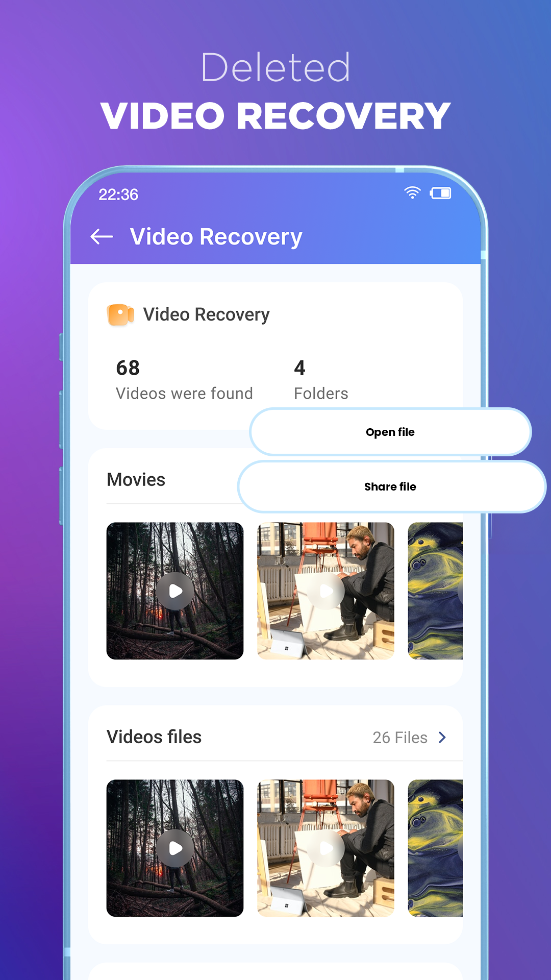 اسکرین شات 3 برنامه Data Recovery & Photo Recovery