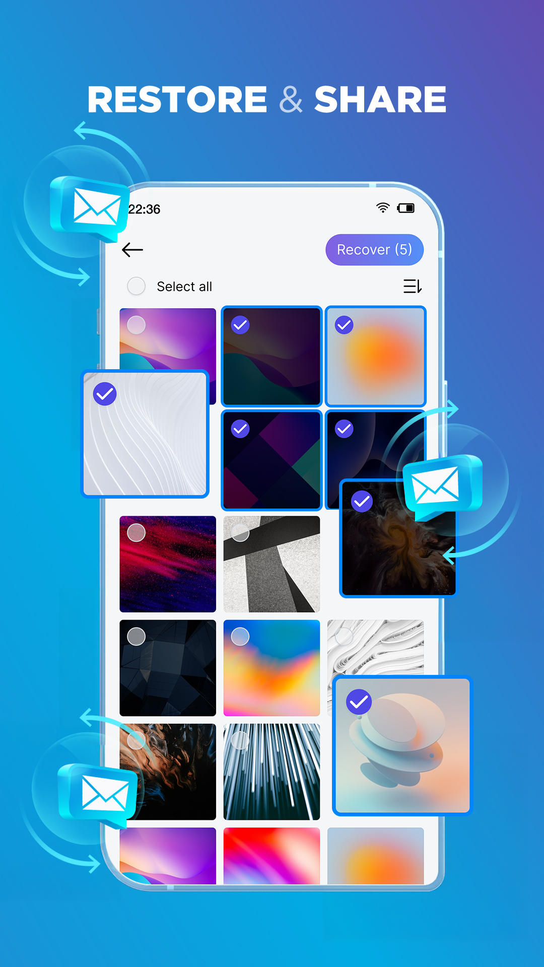 اسکرین شات 5 برنامه Data Recovery & Photo Recovery