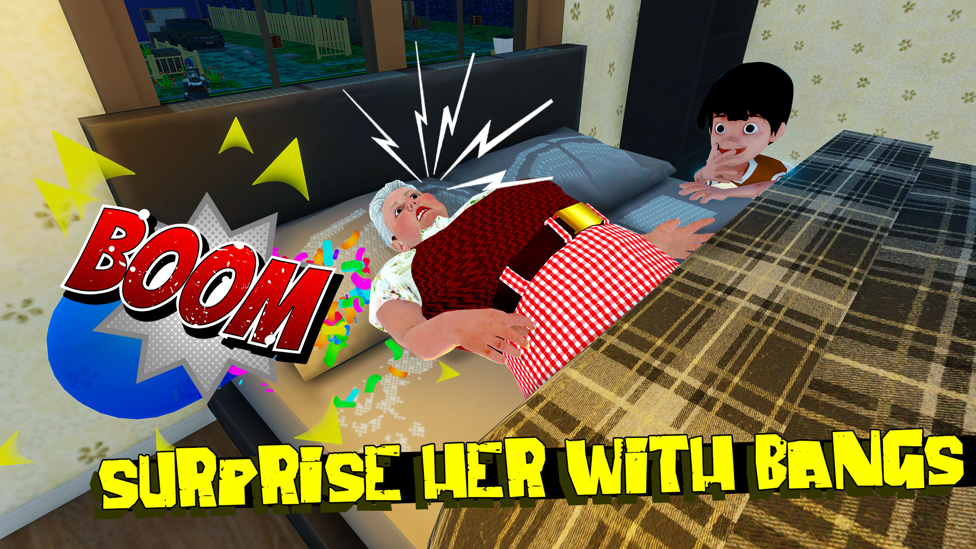 اسکرین شات 2 بازی Bad Granny Crazy Prank