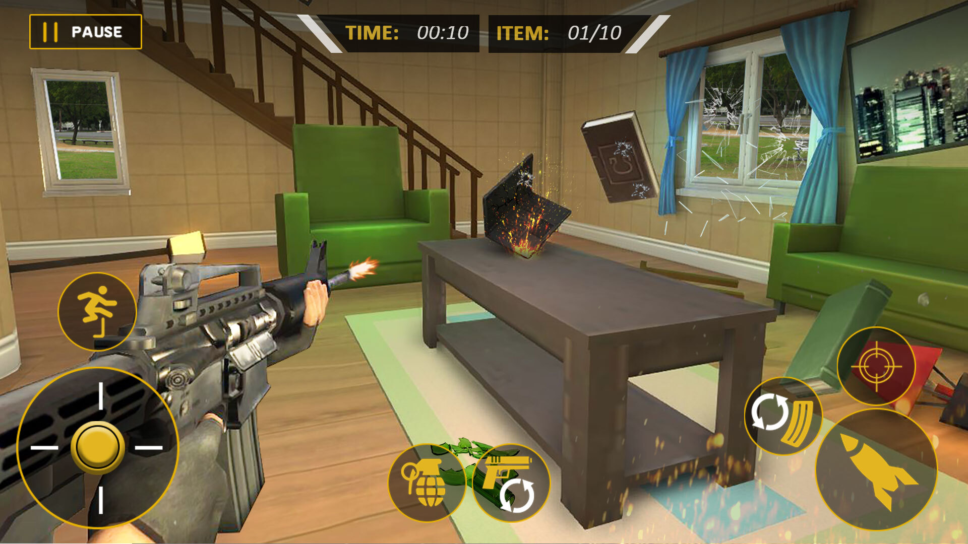 اسکرین شات 3 بازی Destroy Neighbor House