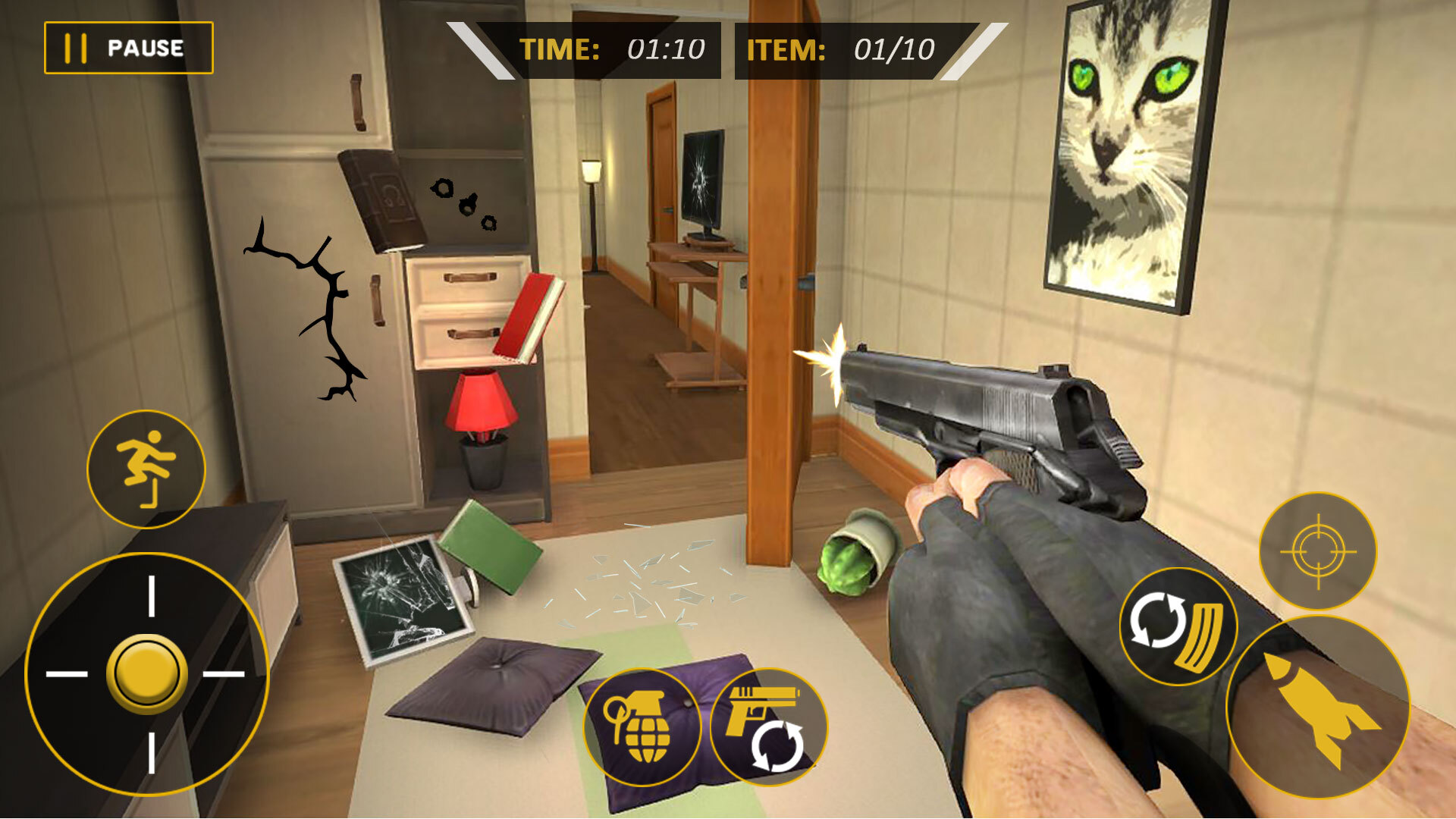 اسکرین شات 5 بازی Destroy Neighbor House