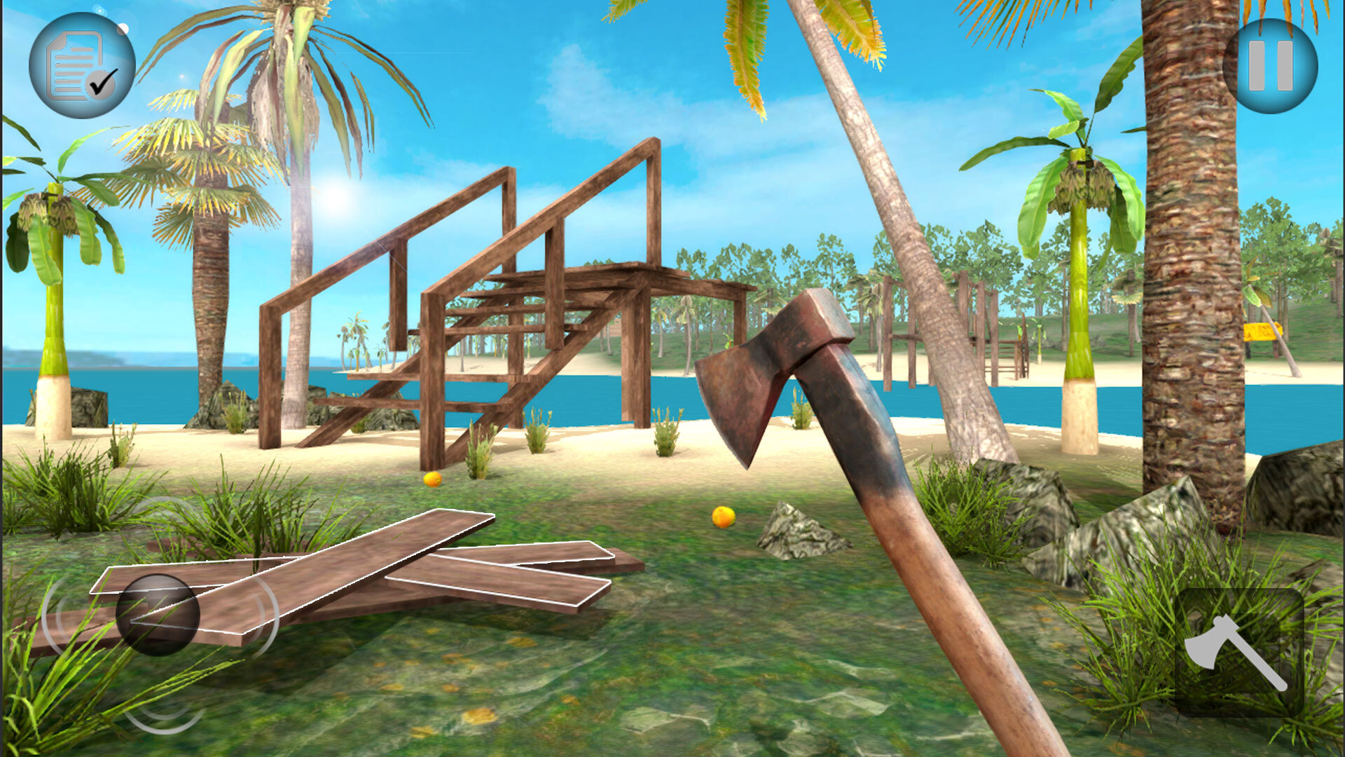 اسکرین شات 1 بازی Survival Forest Island
