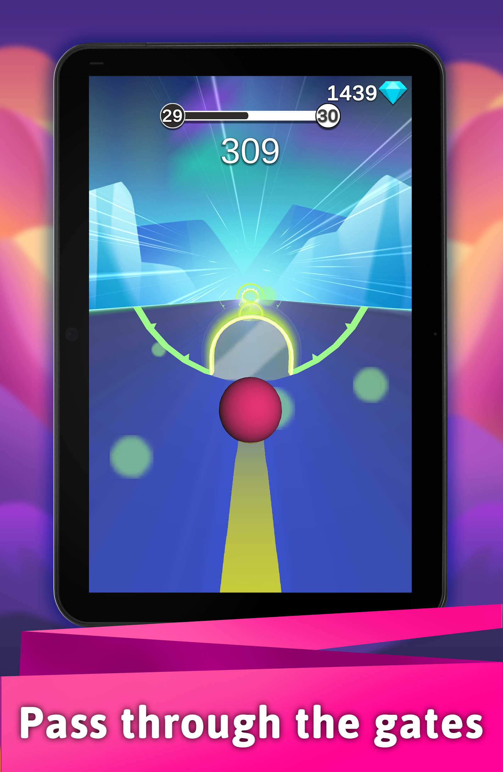 اسکرین شات 1 بازی Gate Rusher: Addicting Games