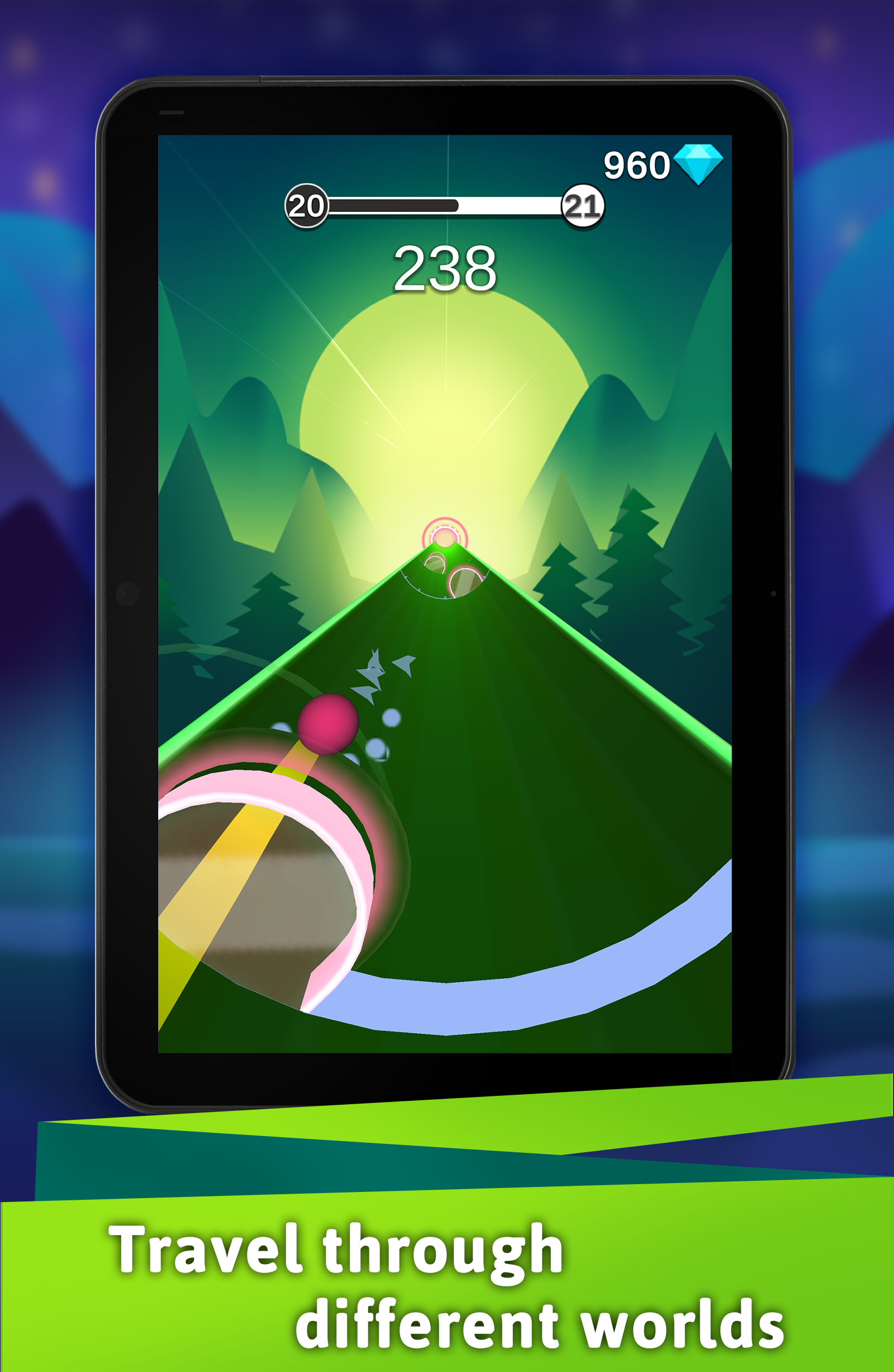 اسکرین شات 2 بازی Gate Rusher: Addicting Games