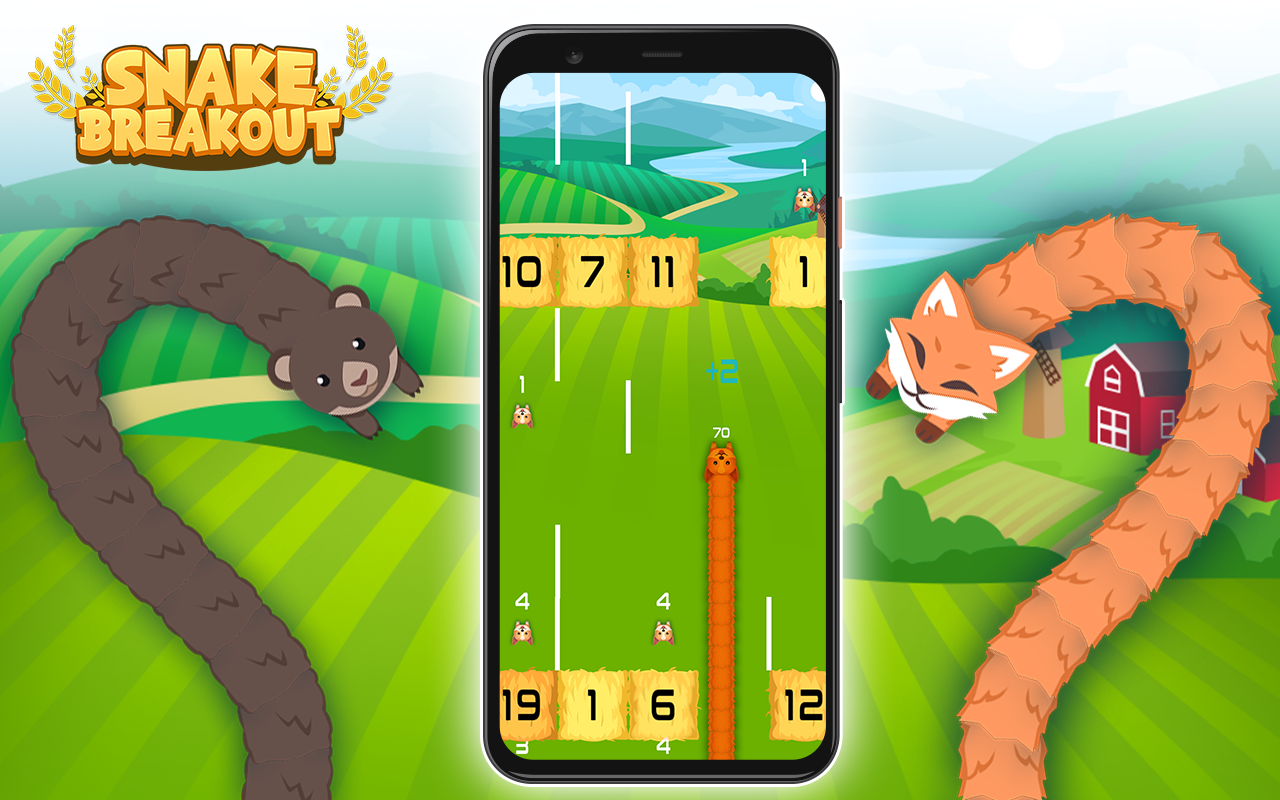 اسکرین شات 7 بازی Snake Breakout: Collect Blocks