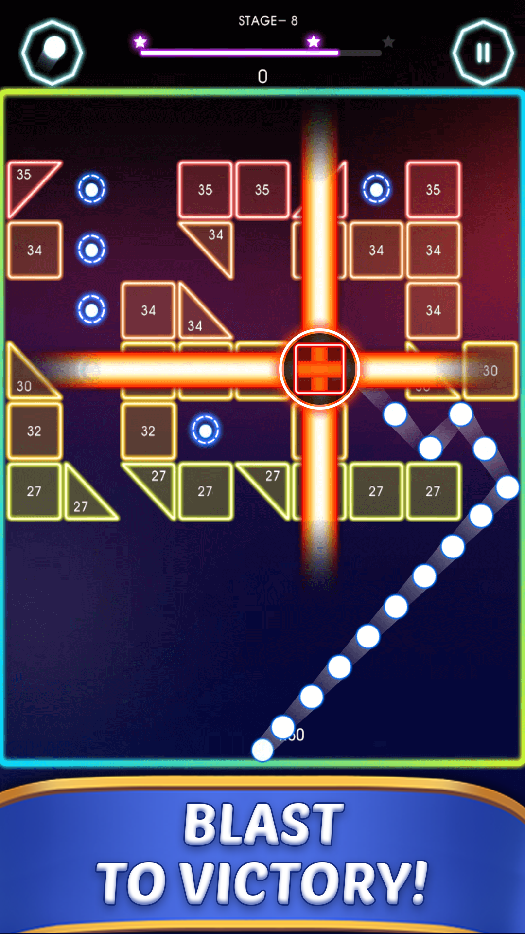 اسکرین شات 4 بازی Bricks Breaker Fun