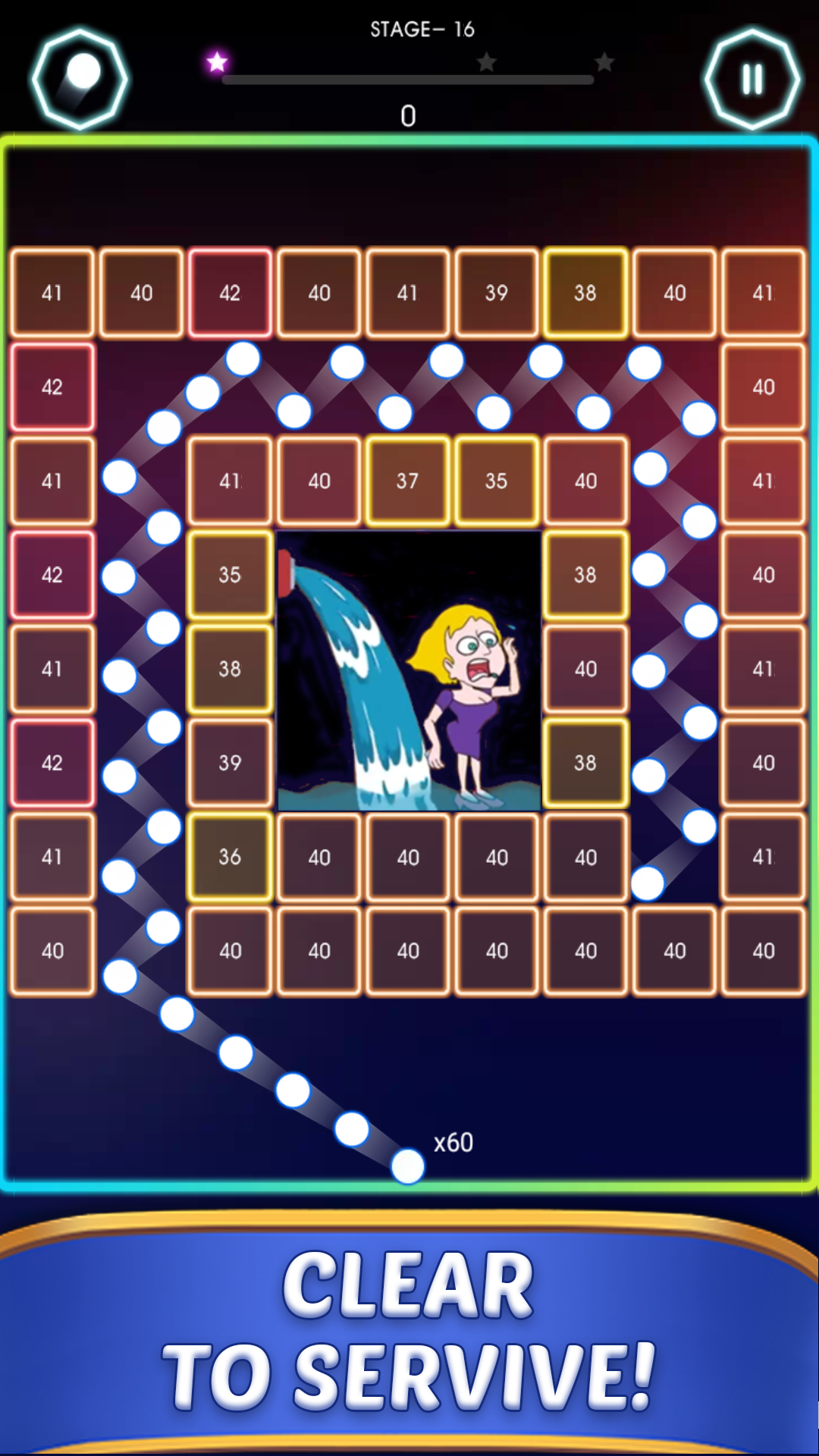 اسکرین شات 7 بازی Bricks Breaker Fun