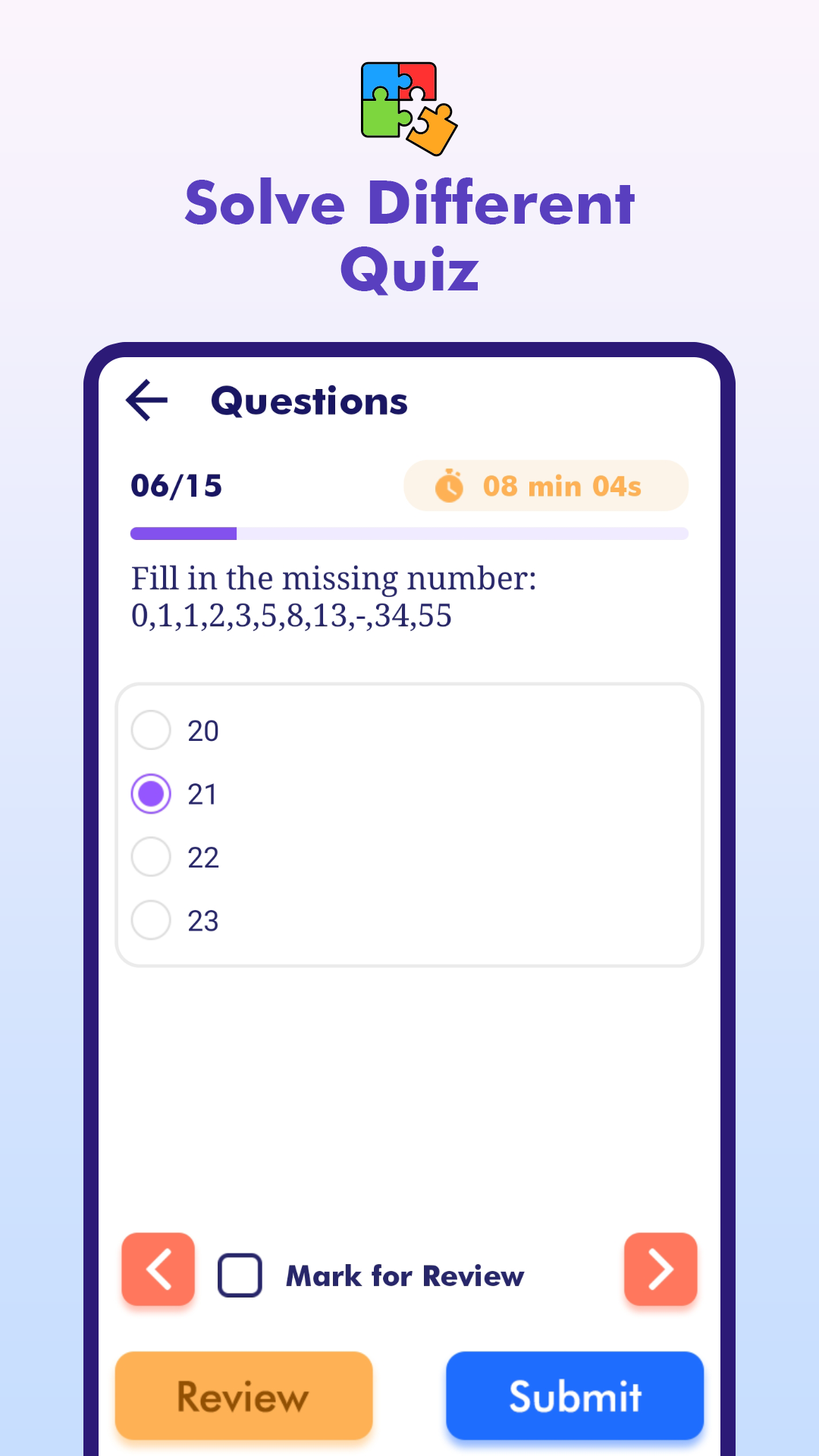 اسکرین شات 2 بازی IQ Test - Genius Brain Test