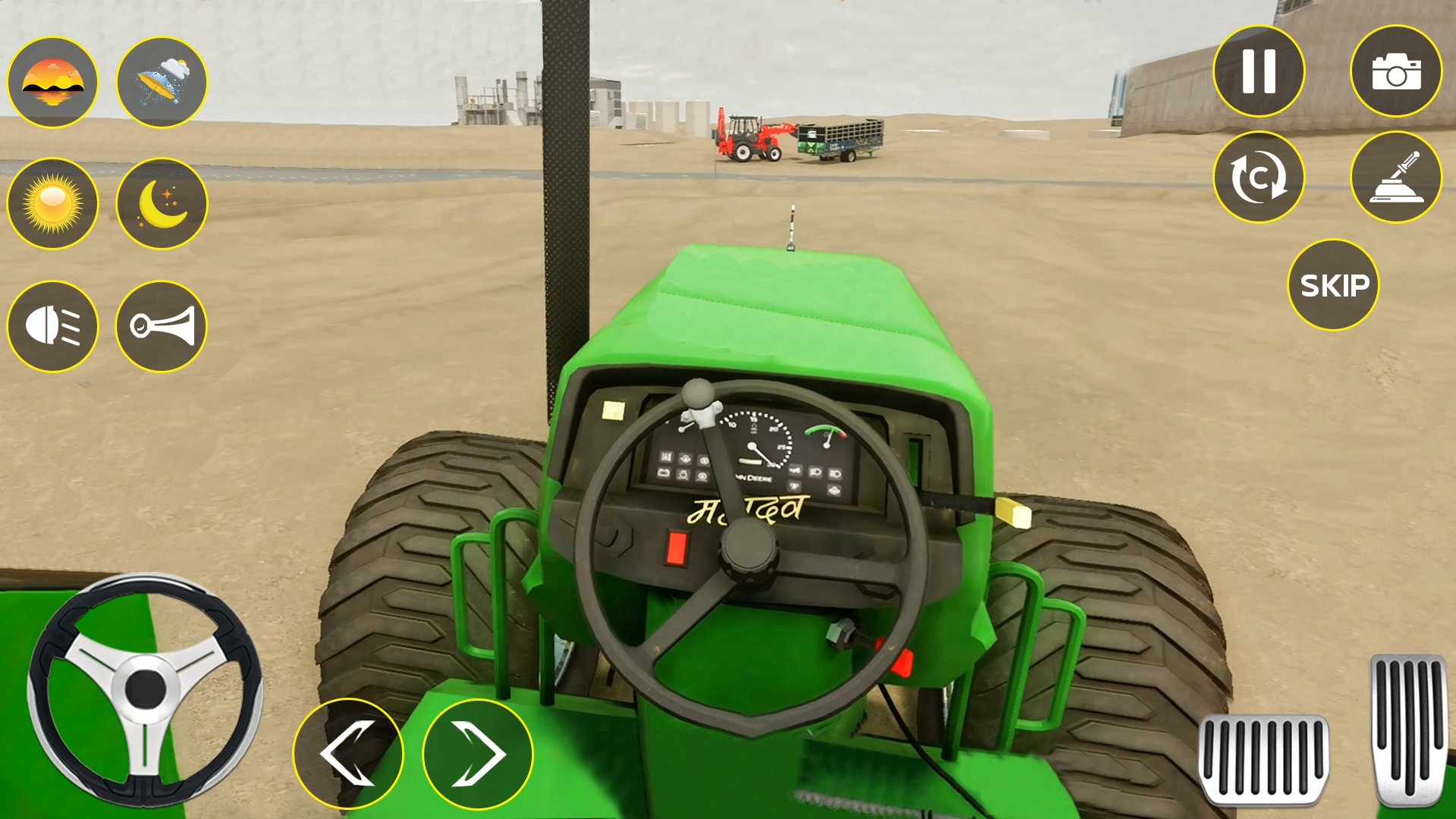 اسکرین شات 2 بازی Indian Tractor Games Simulator