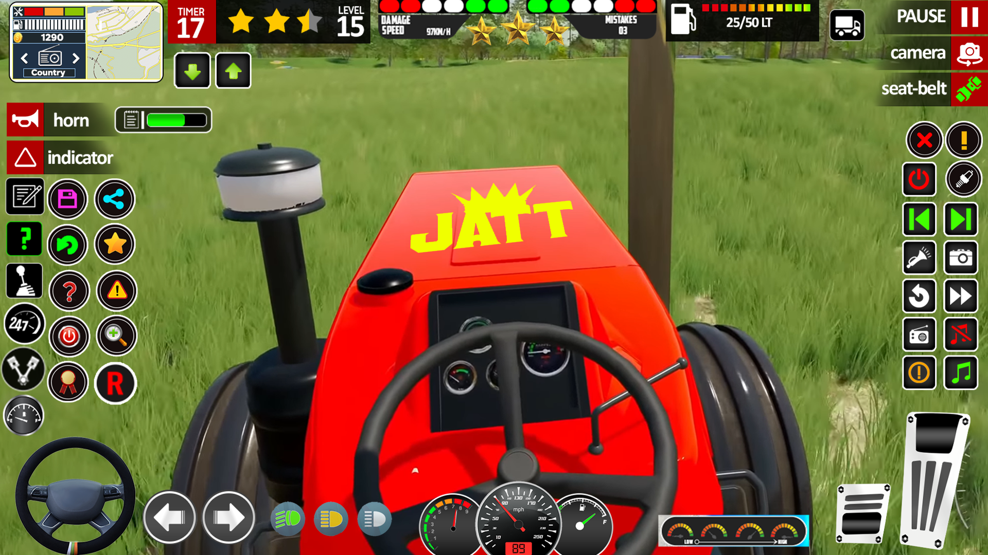 اسکرین شات 6 بازی Indian Tractor Games Simulator
