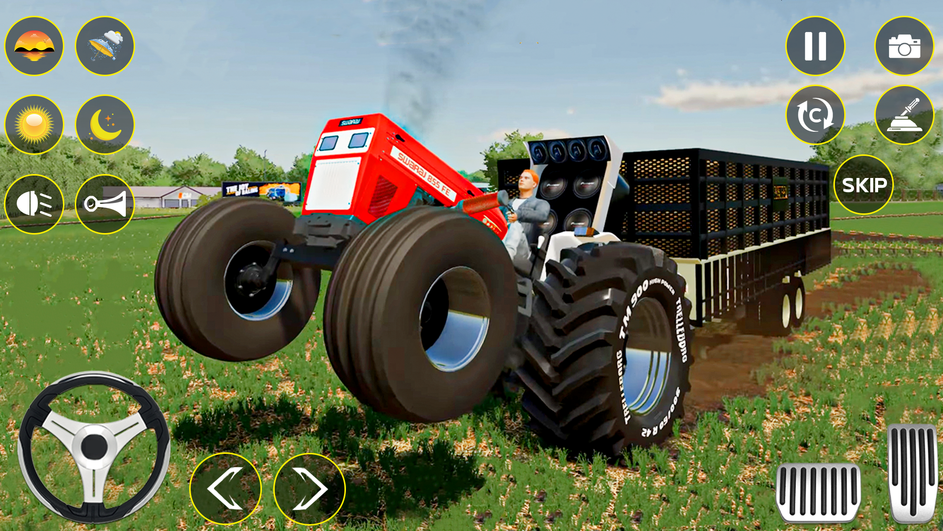 اسکرین شات 1 بازی Indian Tractor Games Simulator