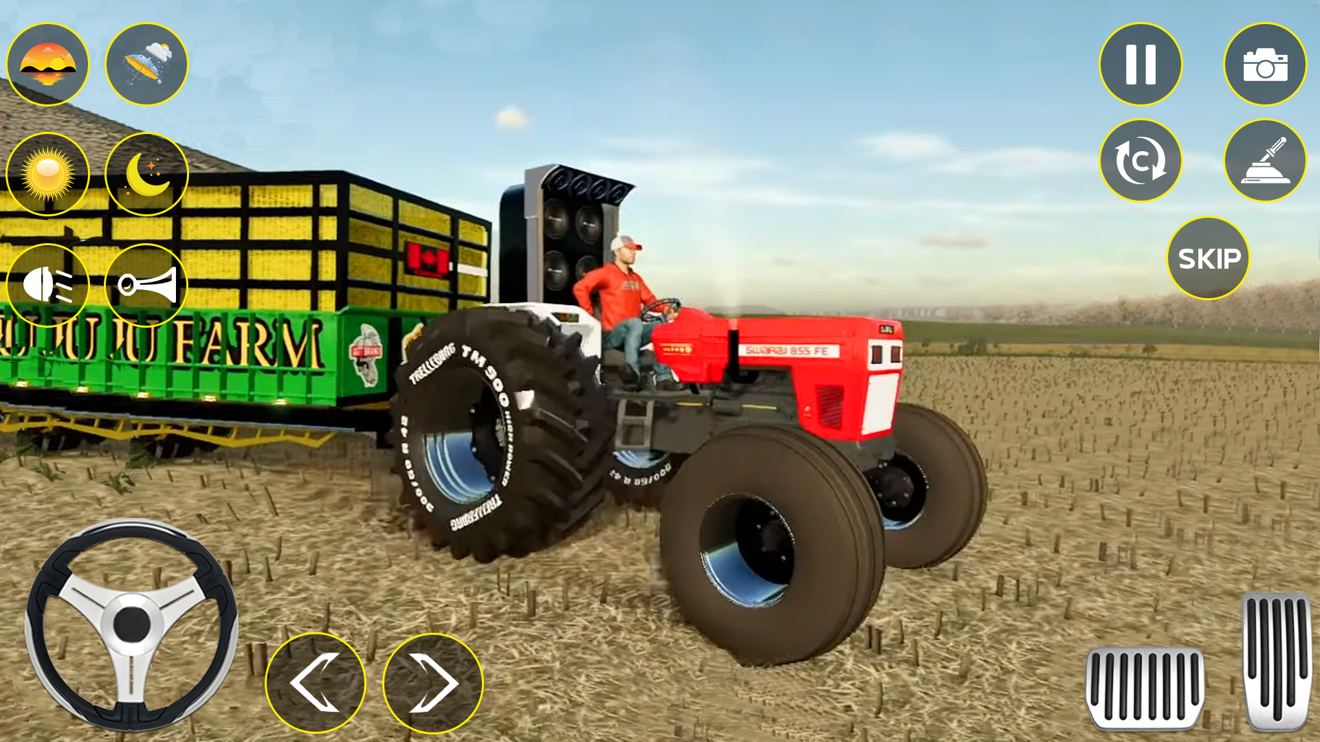 اسکرین شات 3 بازی Indian Tractor Games Simulator