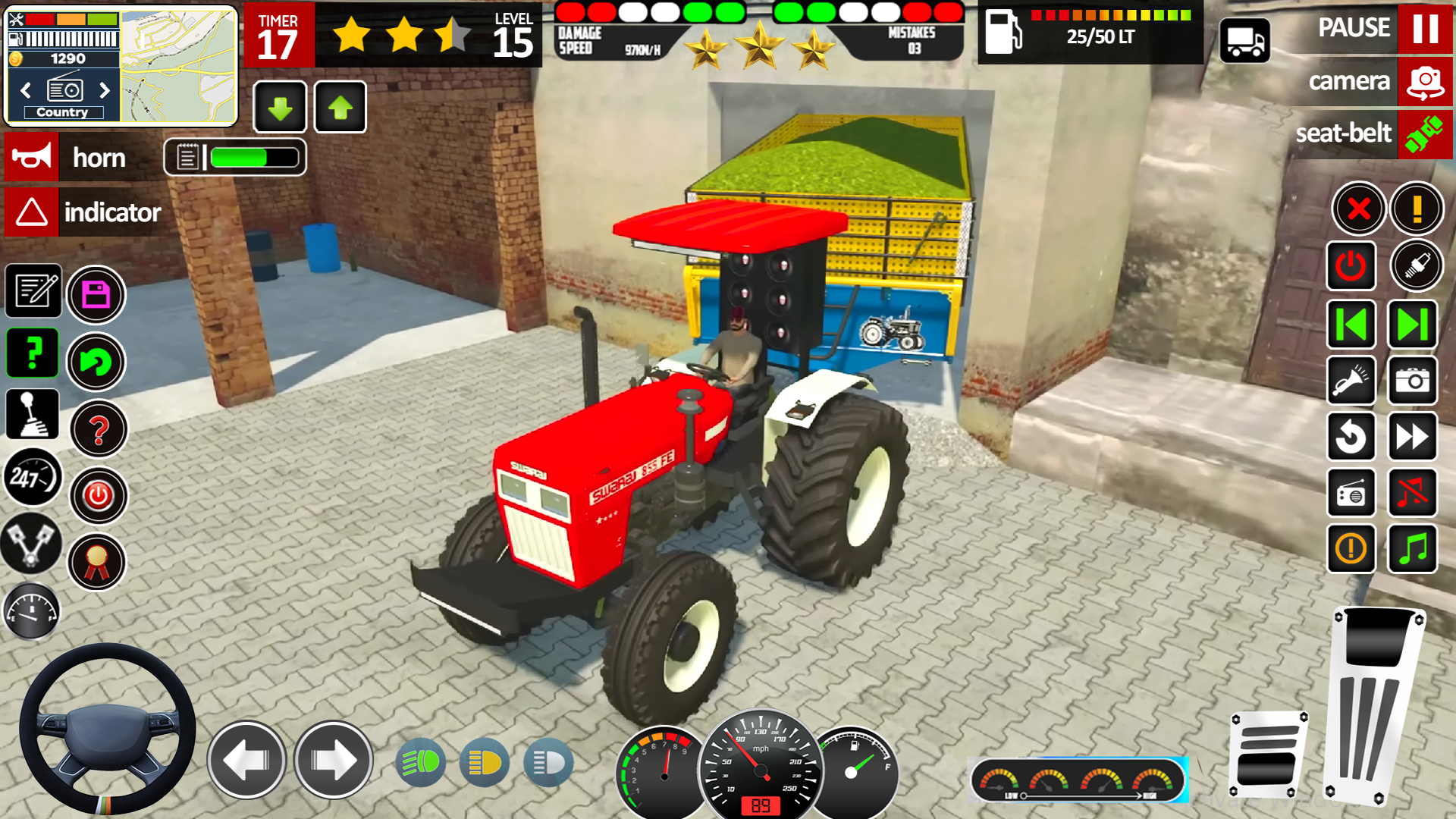 اسکرین شات 4 بازی Indian Tractor Games Simulator
