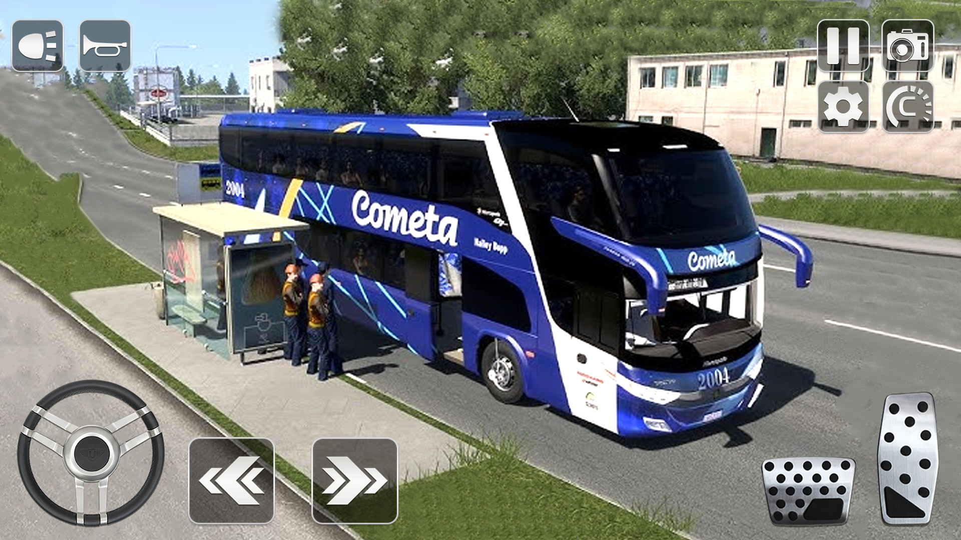 اسکرین شات 7 بازی Bus Simulator: City Bus Games