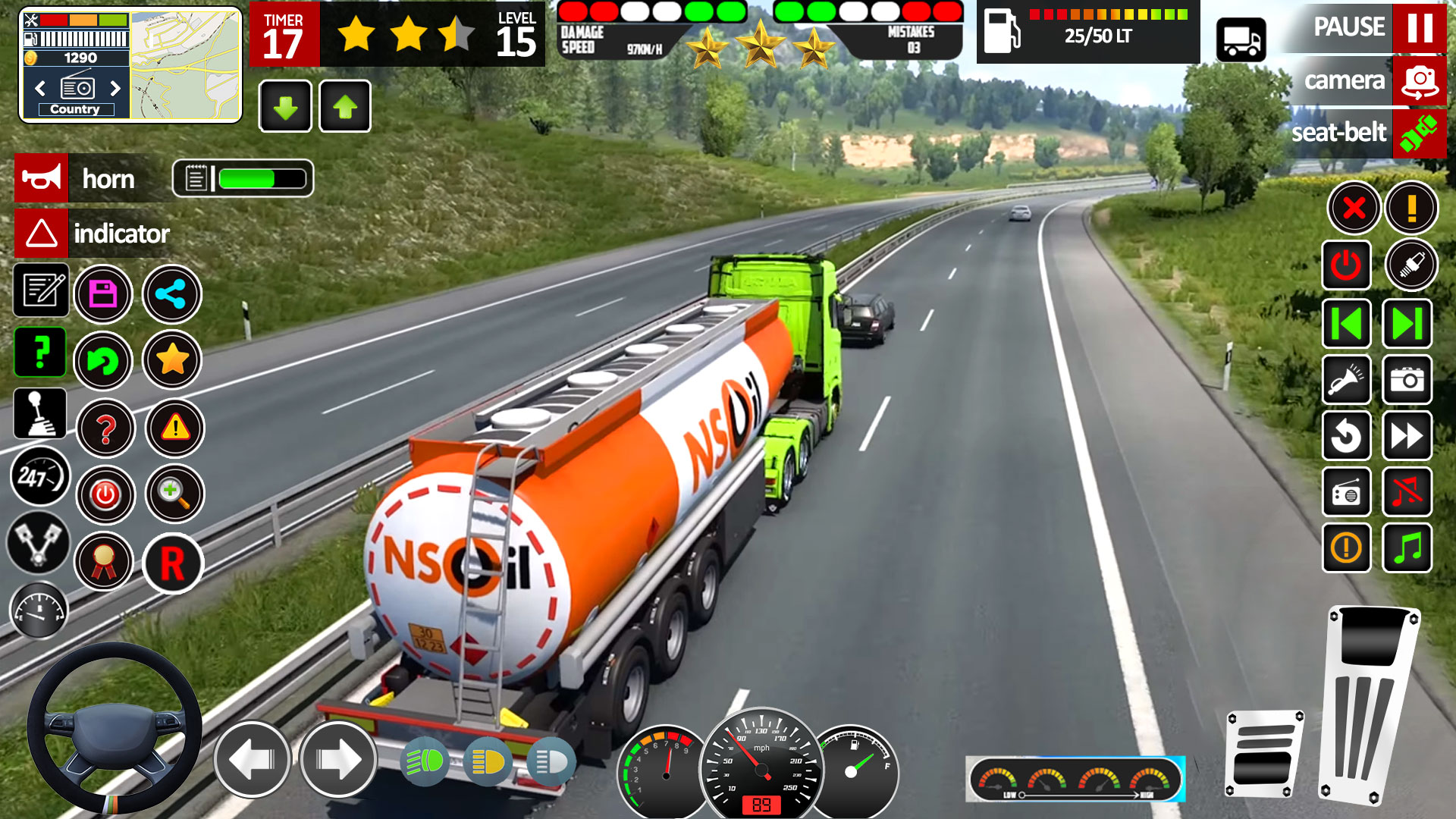 اسکرین شات 3 بازی Cargo Truck Real Oil Tanker