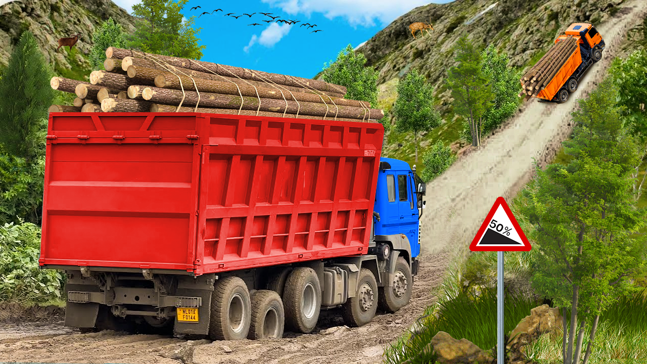 اسکرین شات 1 بازی Truck Simulator : Mud Roads