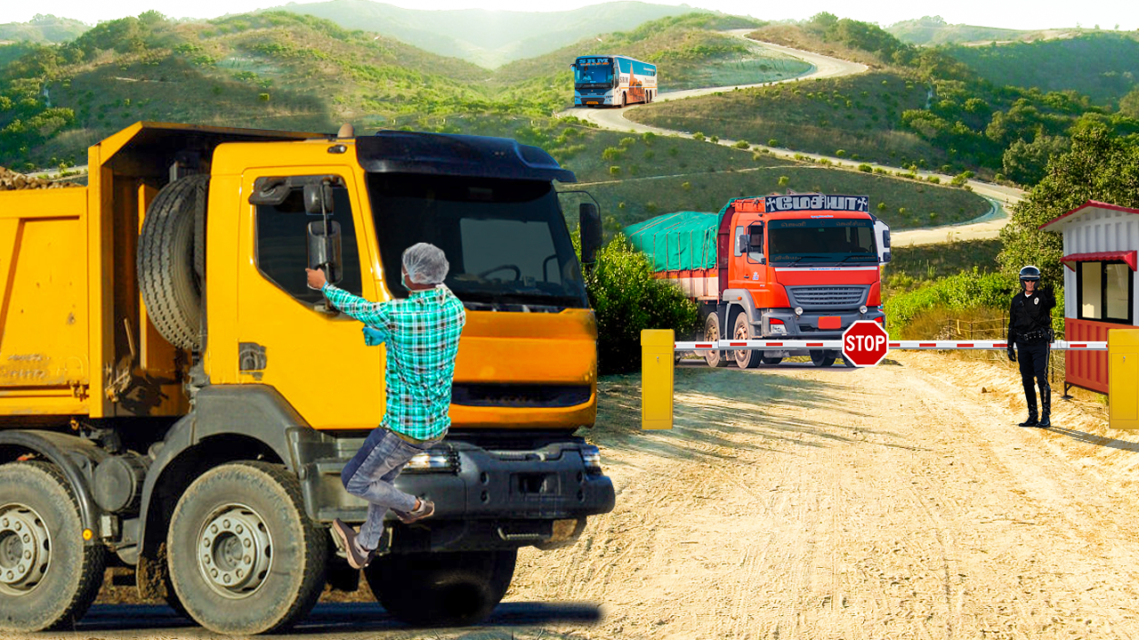 اسکرین شات 3 بازی Truck Simulator : Mud Roads