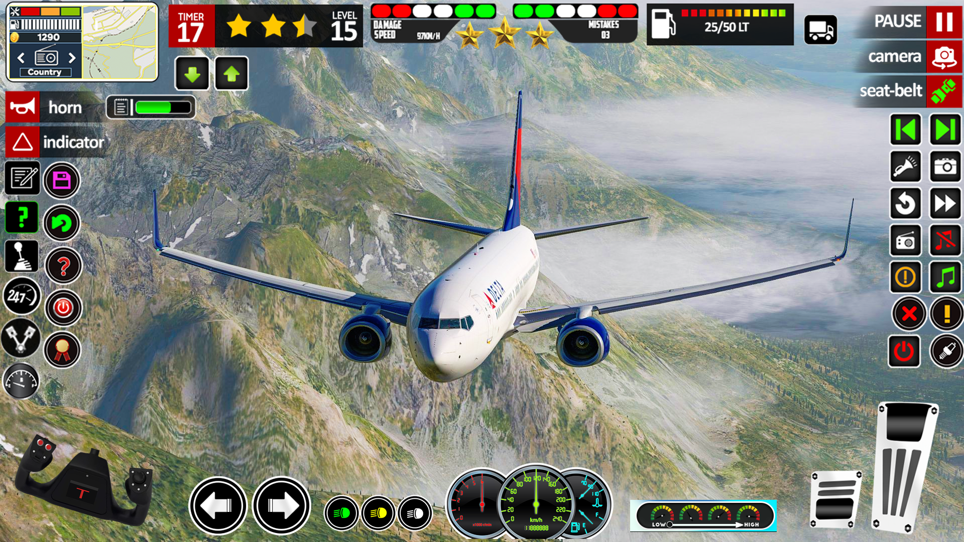 اسکرین شات 6 بازی Real Plane Game Simulator 3d