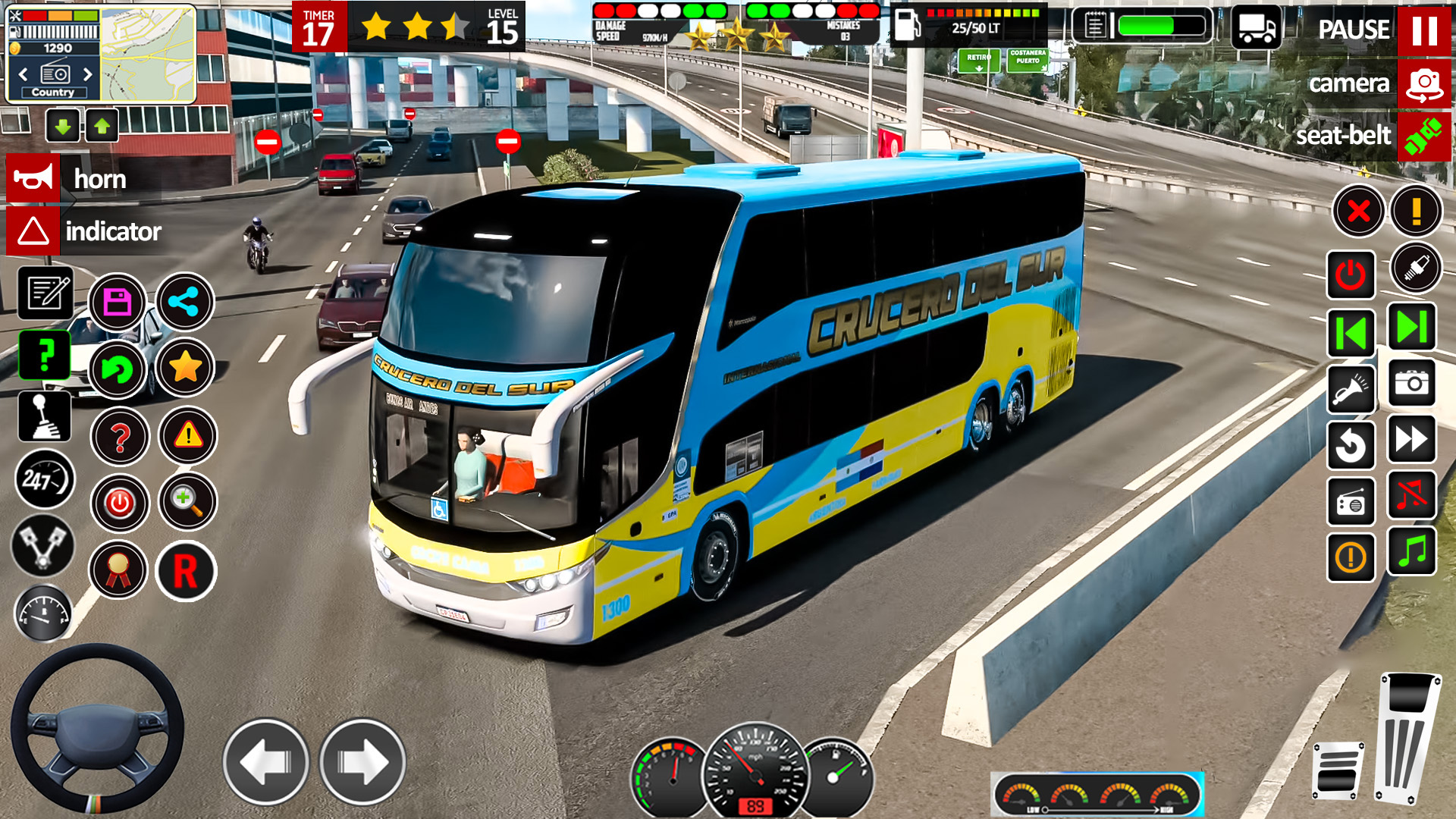 اسکرین شات 5 بازی City Bus Driving Game Bus Game