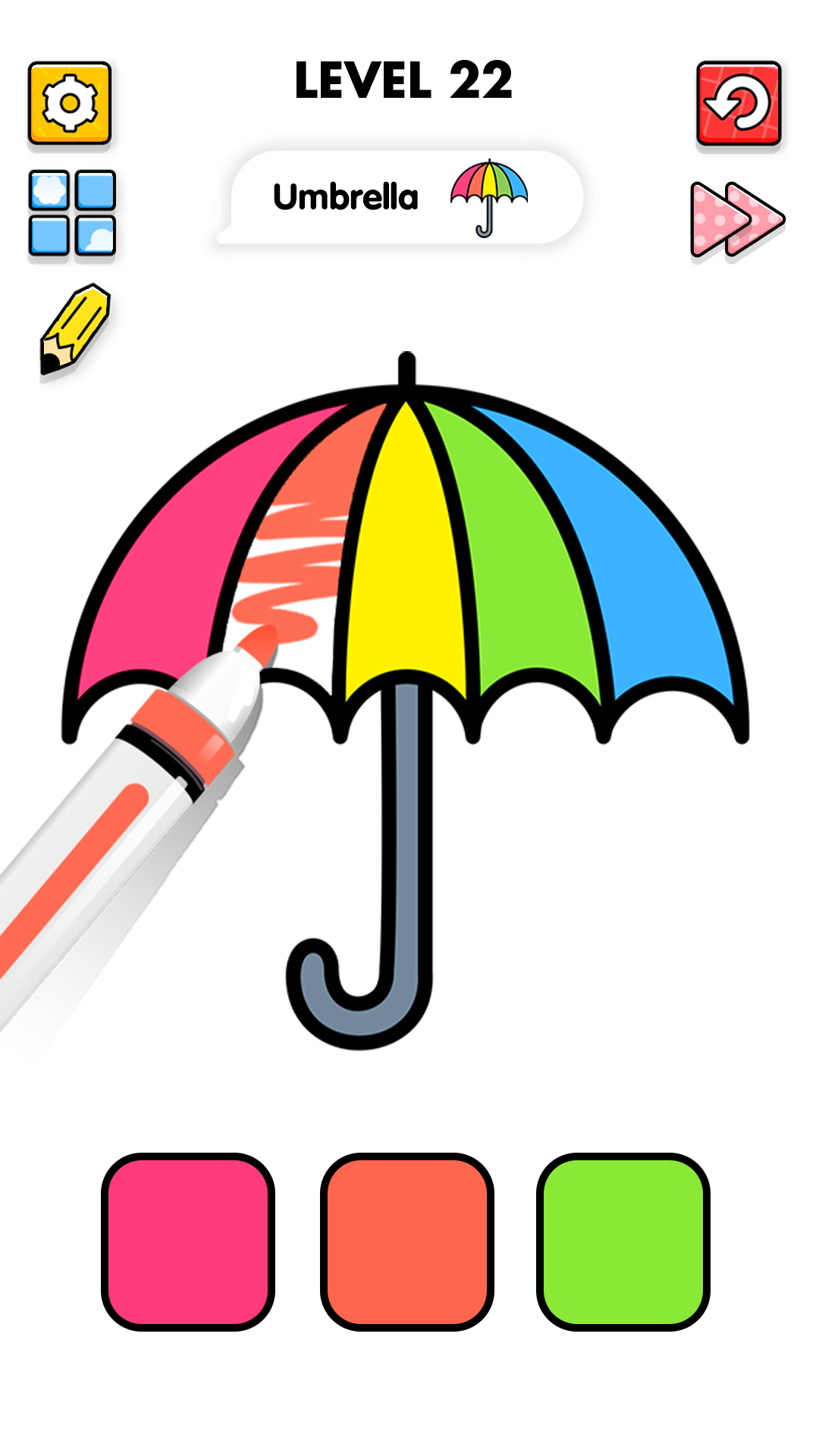اسکرین شات 4 بازی Color & Draw : Satisfying Game