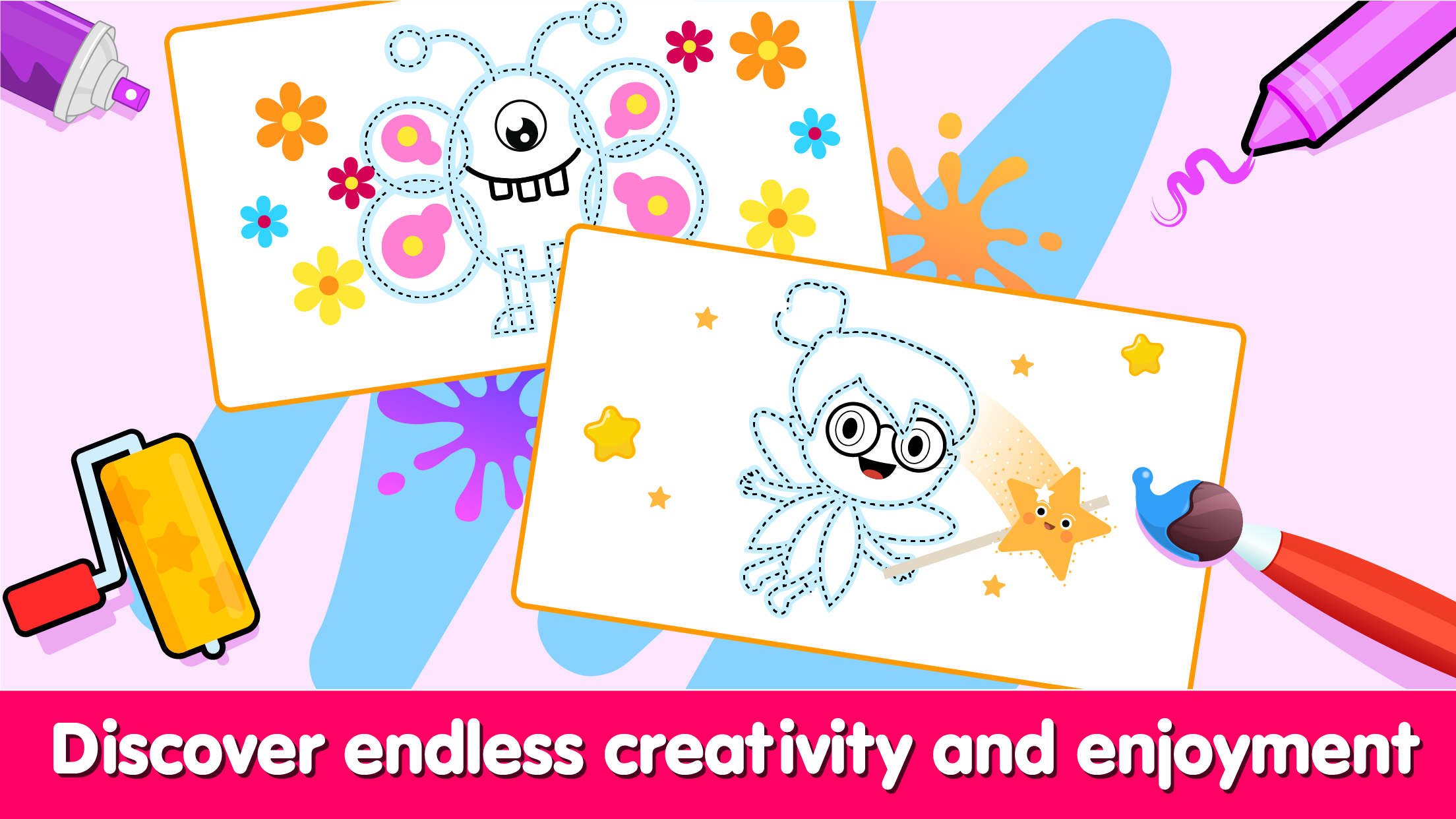 اسکرین شات 4 بازی Coloring and Drawing For Kids