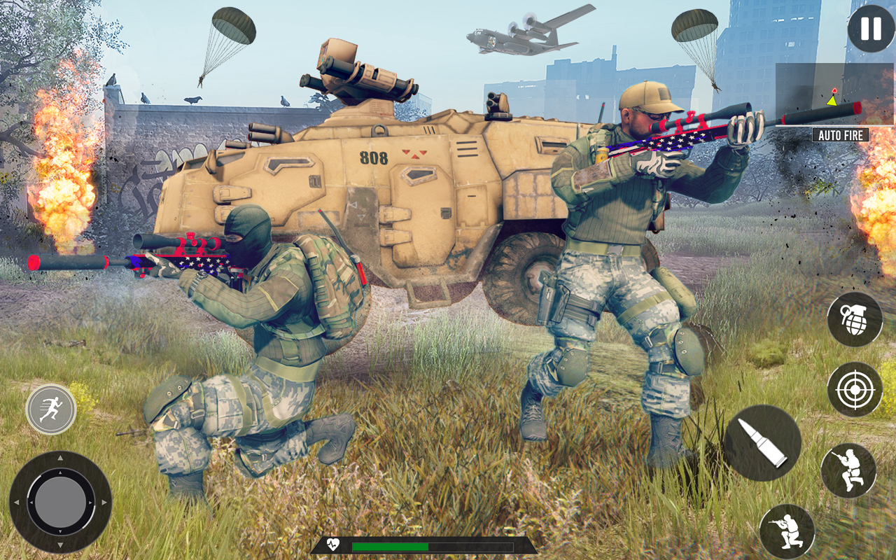 اسکرین شات 2 بازی Fire Game 2024: Offline Battle