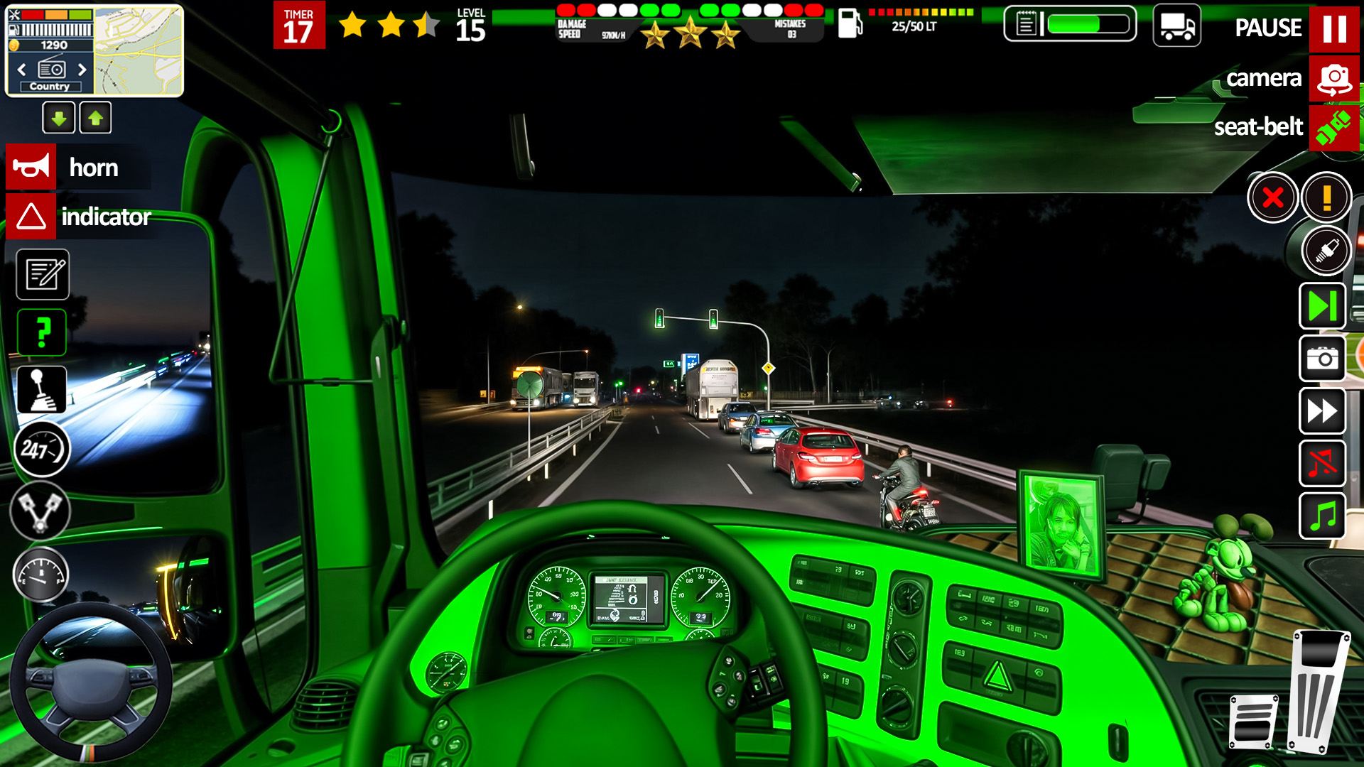 اسکرین شات 1 بازی Euro Truck Transporter 3d