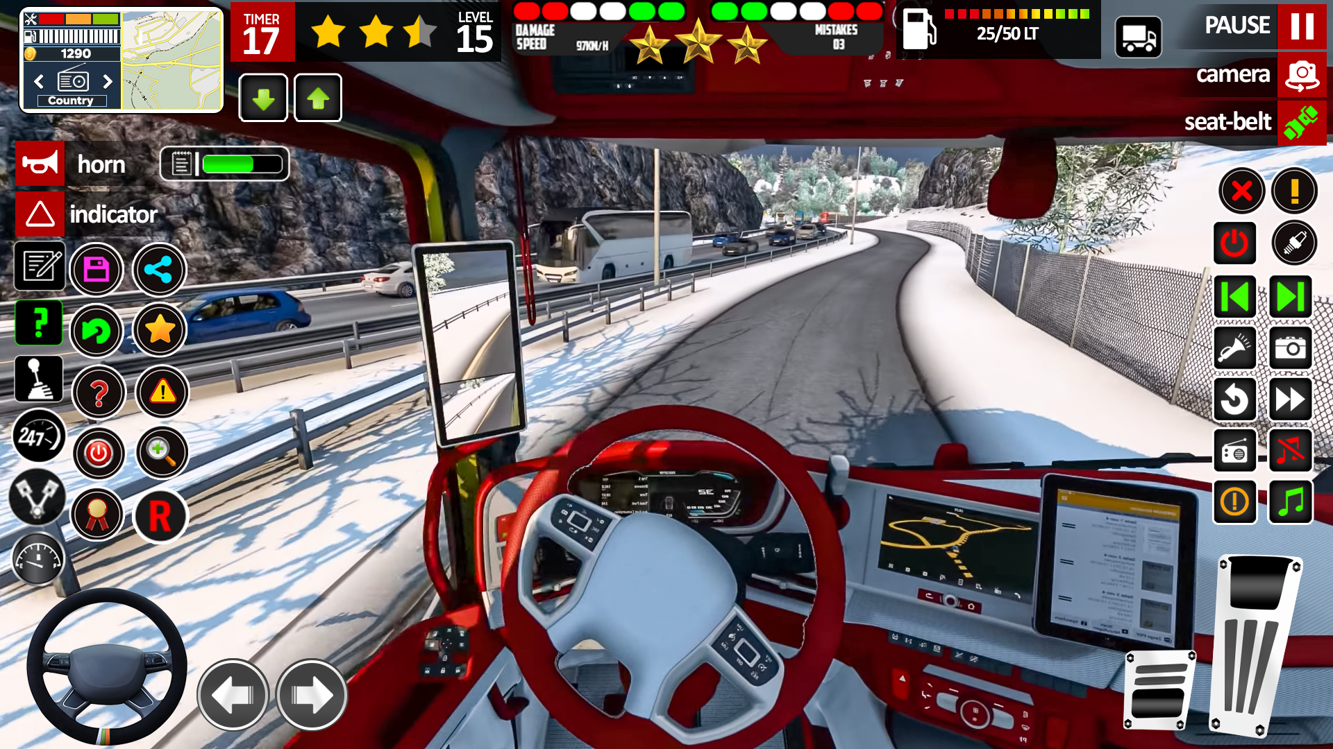 اسکرین شات 6 بازی Euro Truck Transporter 3d