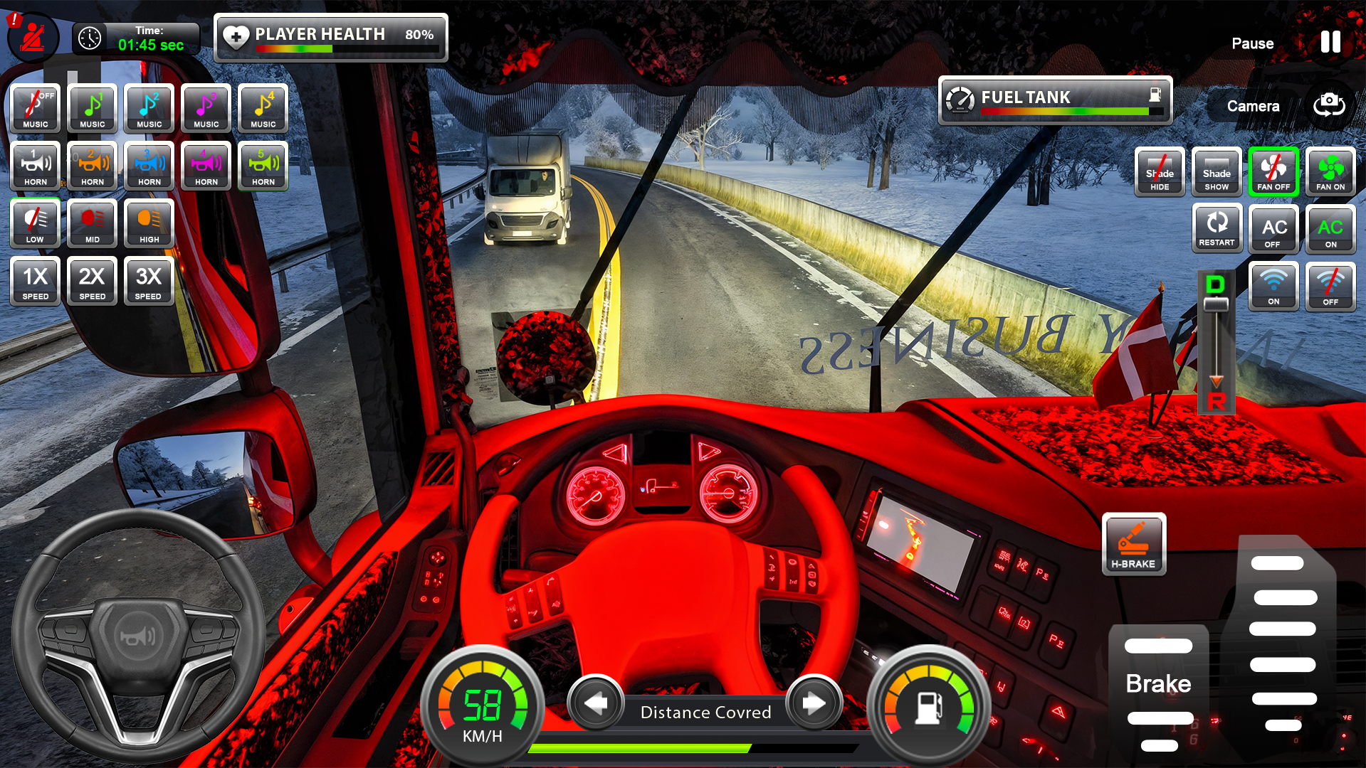 اسکرین شات 5 بازی Euro Truck Transporter 3d