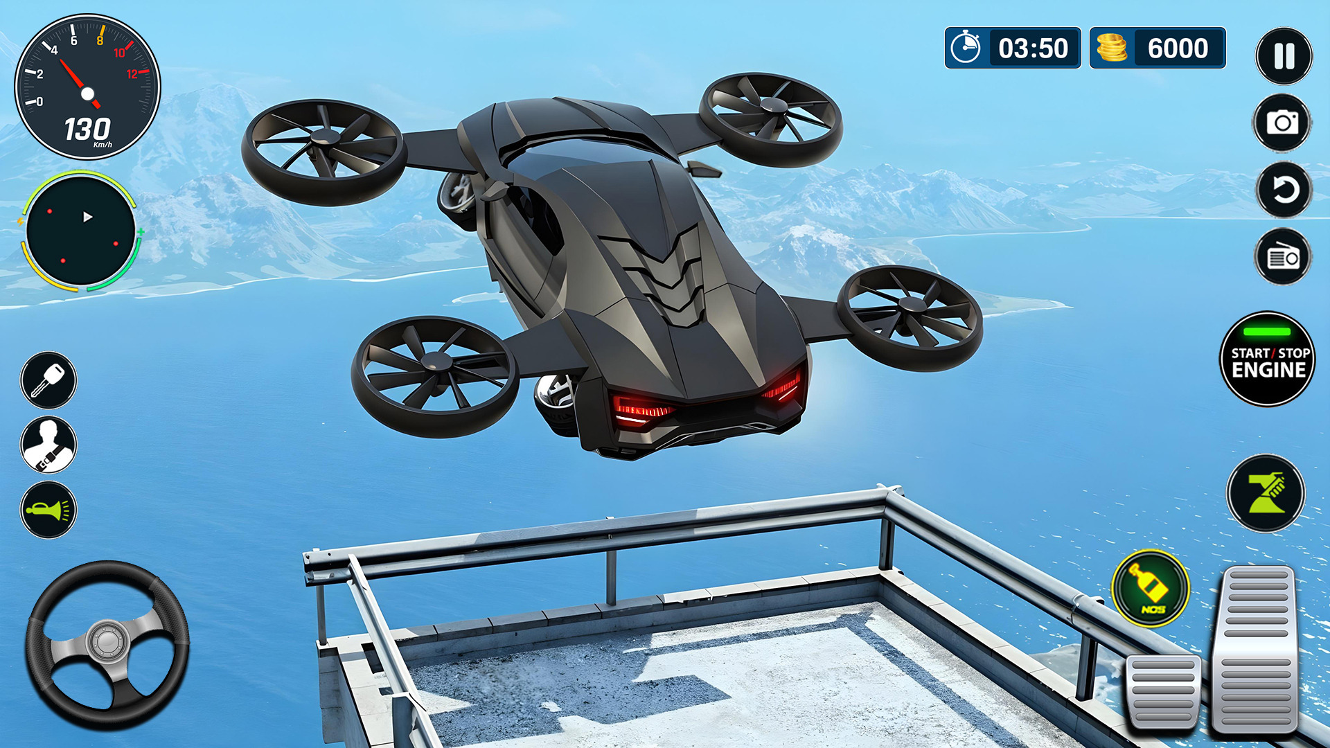 اسکرین شات 1 بازی Flight Car Adventure