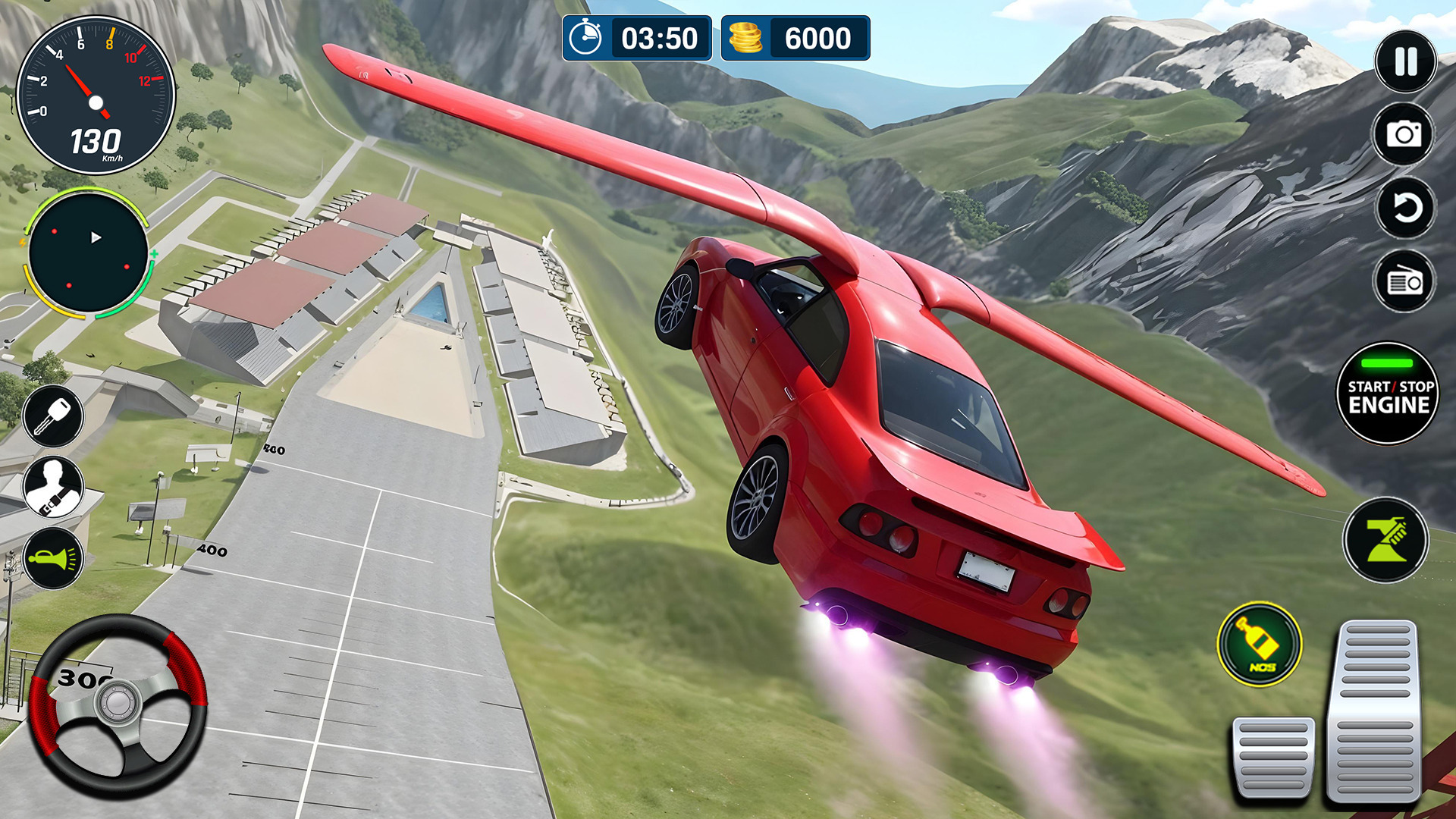 اسکرین شات 6 بازی Flight Car Adventure