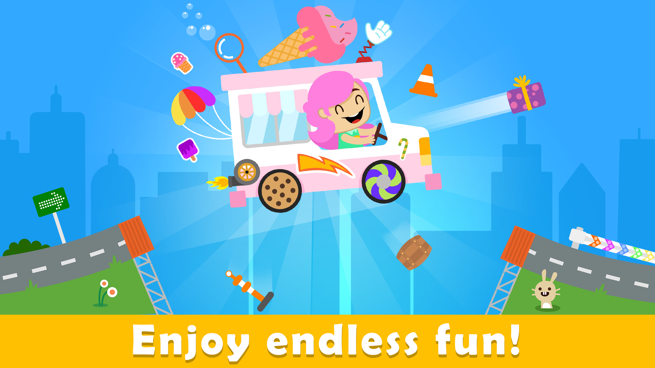 اسکرین شات 5 بازی Toddler Car Games For Kids 2-5